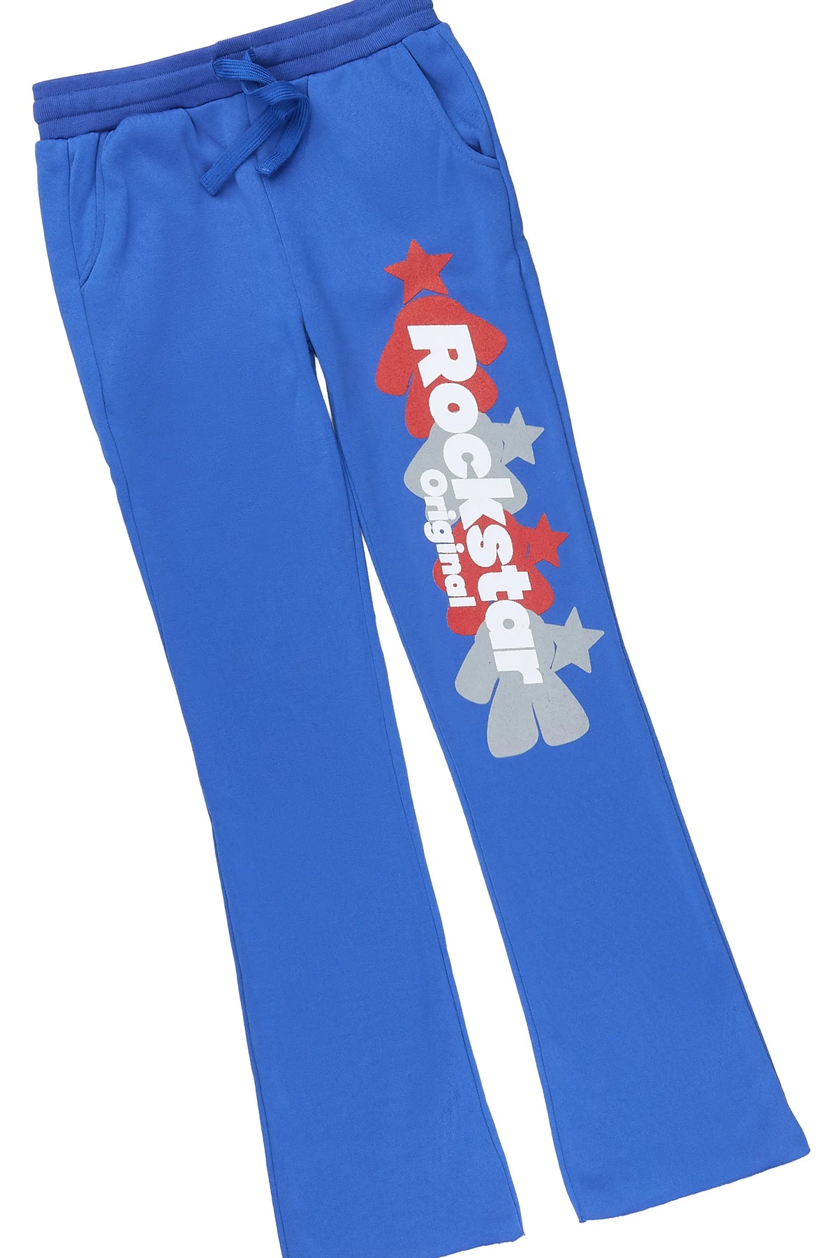 Boys Villano Royal Blue Stacked Hoodie Track Set