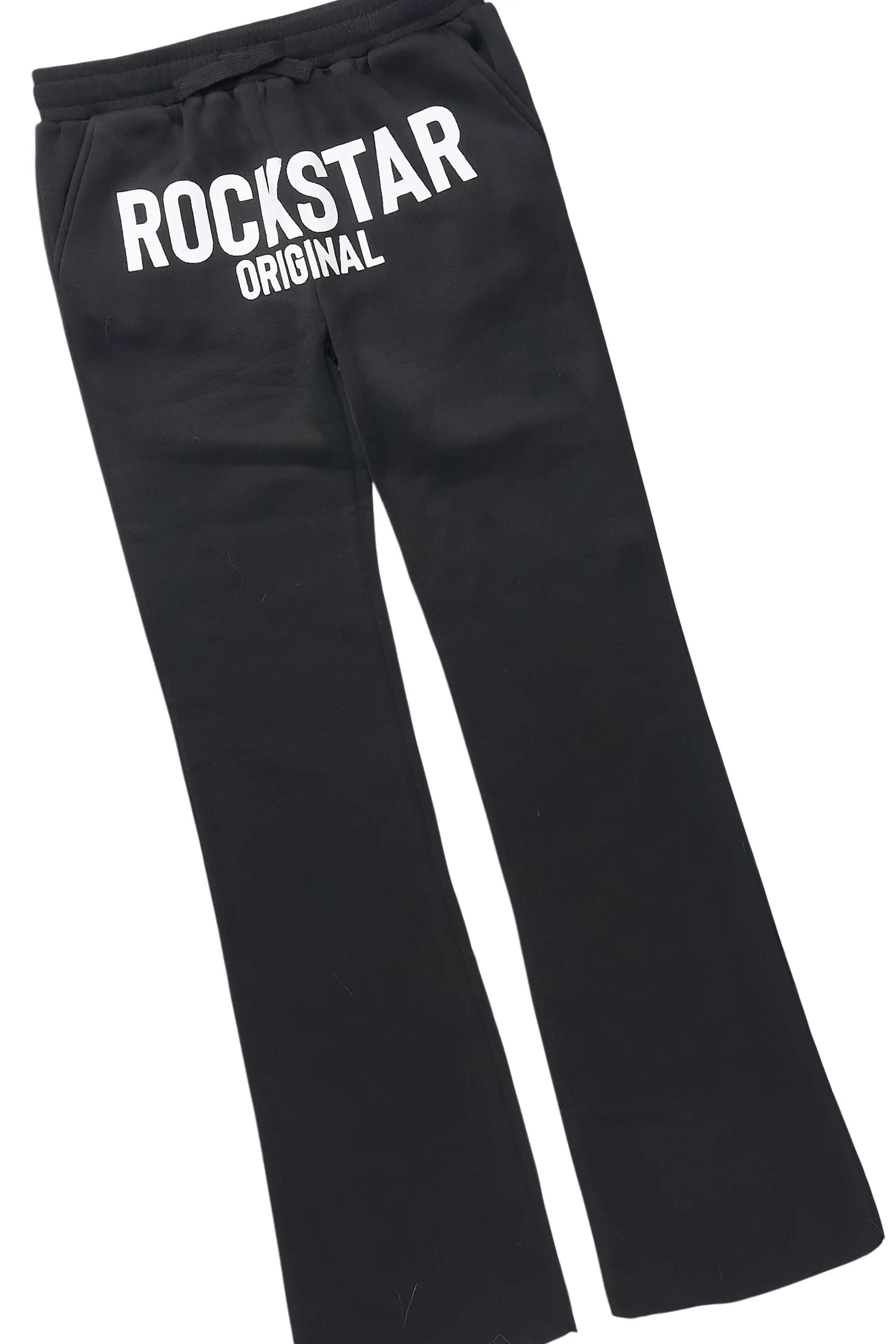 Girls Mikassa 2.0 Black/White Stacked Track Set