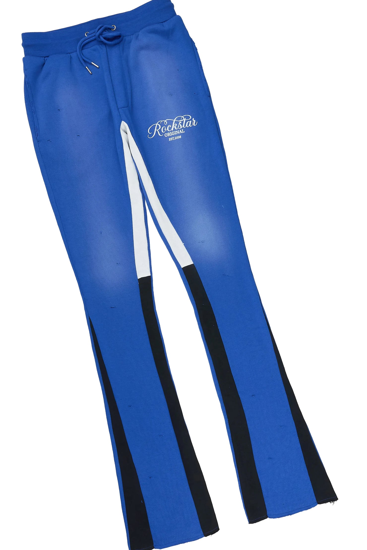 Voltage Royal Blue Hoodie/Stacked Flare Pant Track Set
