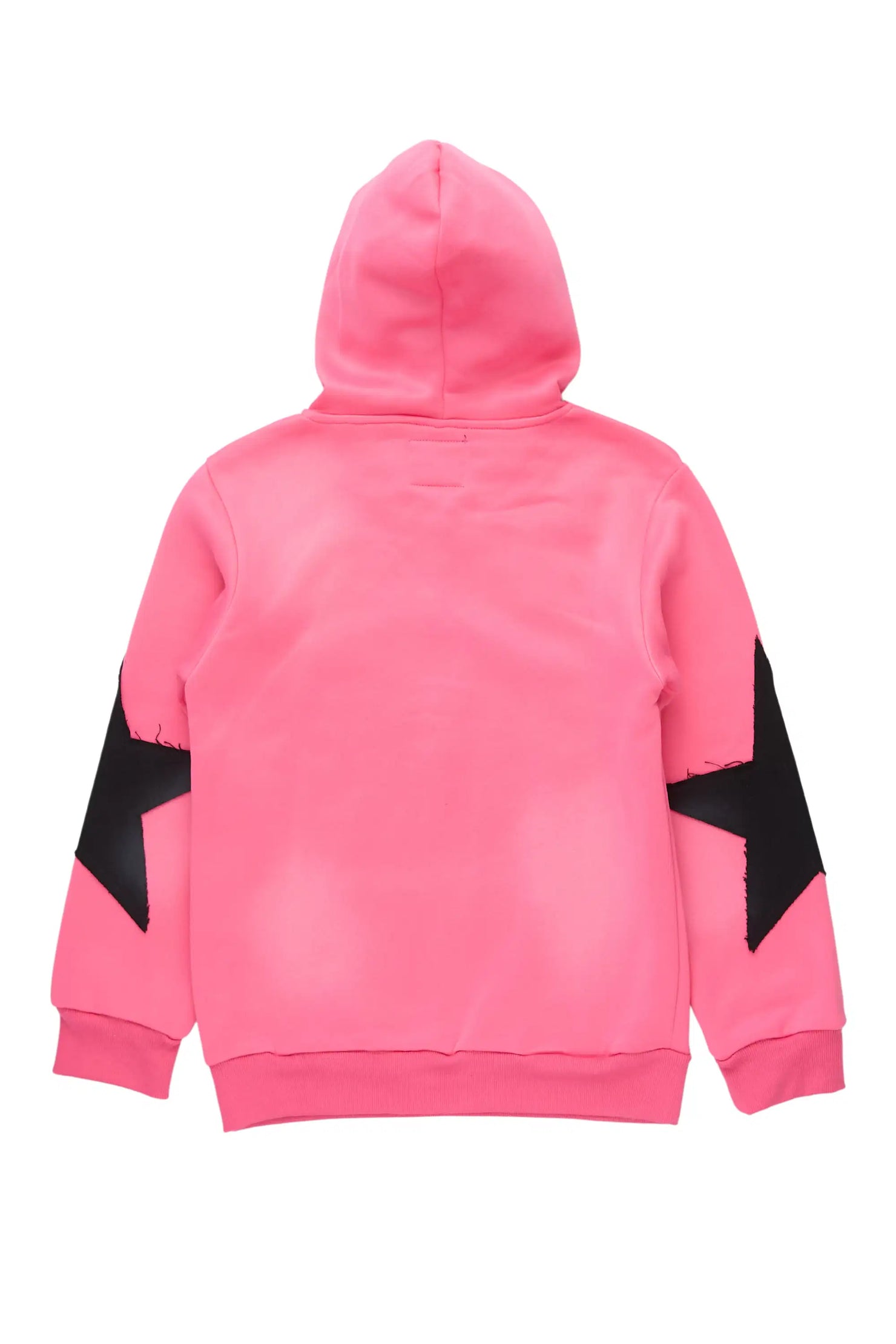 Girls Khaly Light Pink Graphic Hoodie