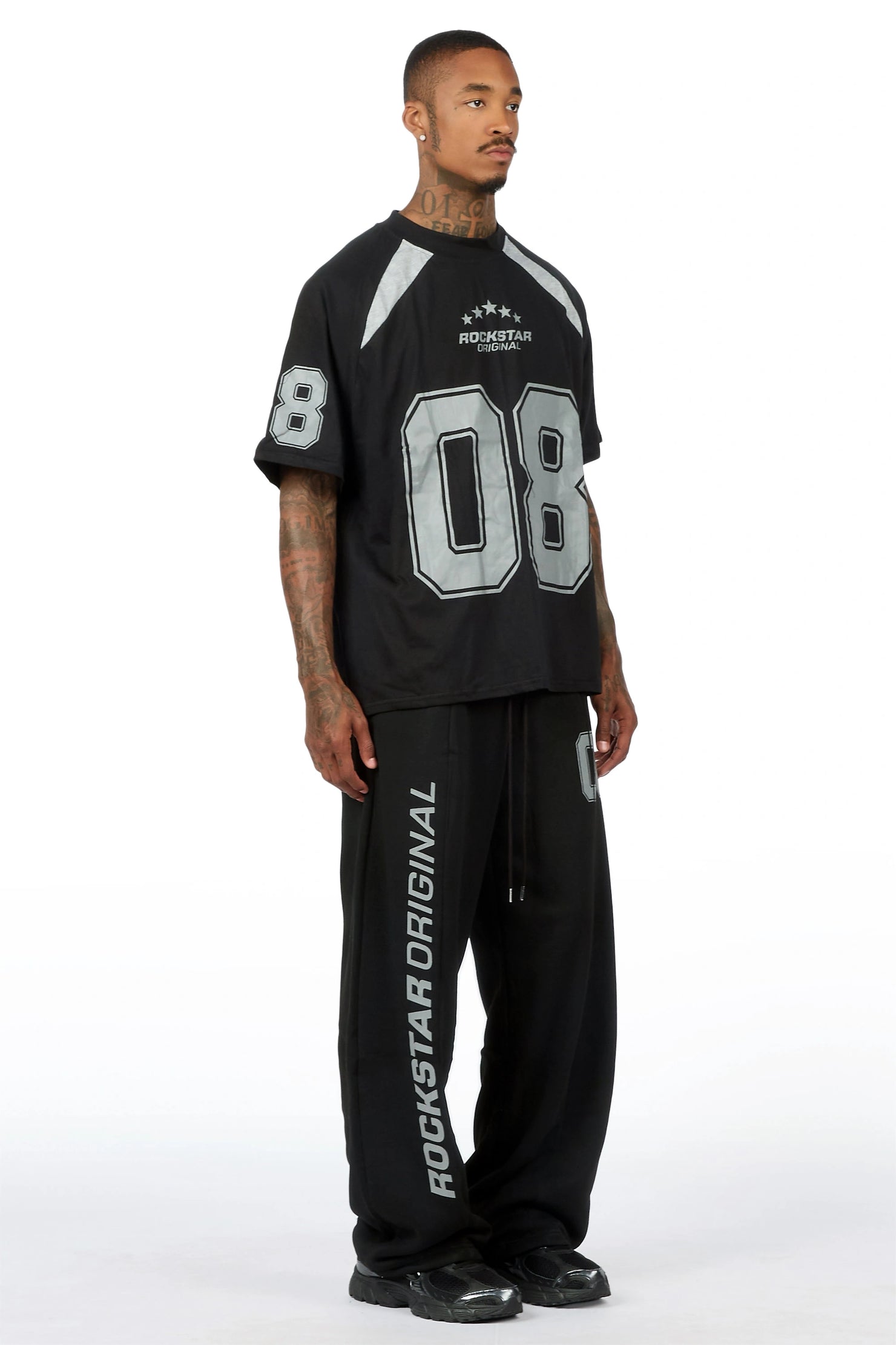 Wenner Black T-Shirt/Barrel Fit Set