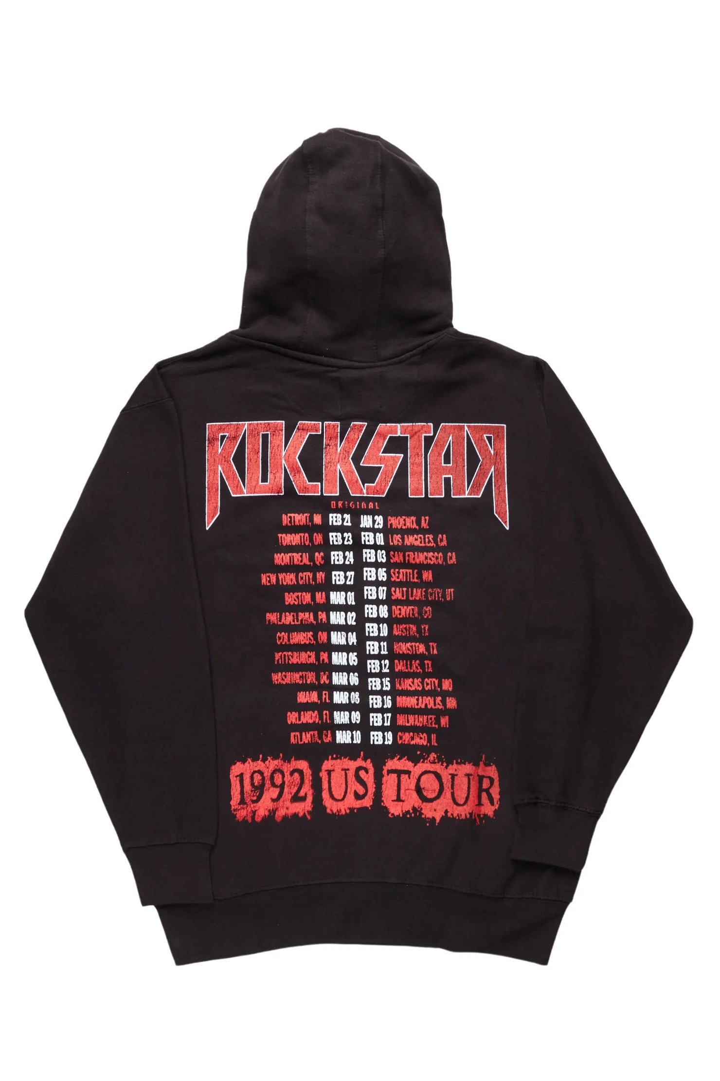 Sabbath Black Graphic Printed Hoodie