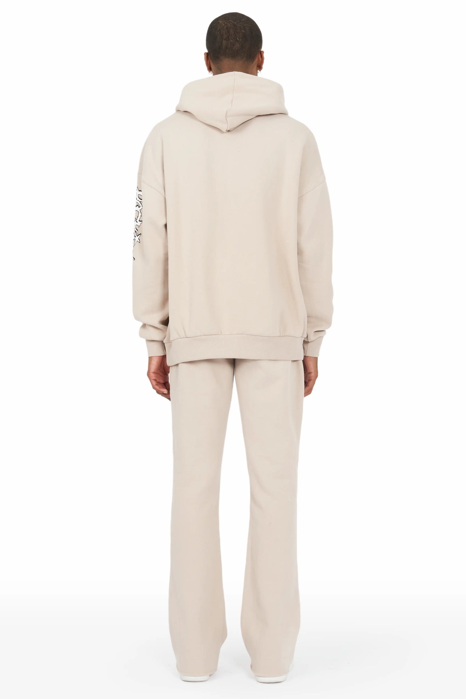 Hawkey Taupe Hoodie/Flare Trackset