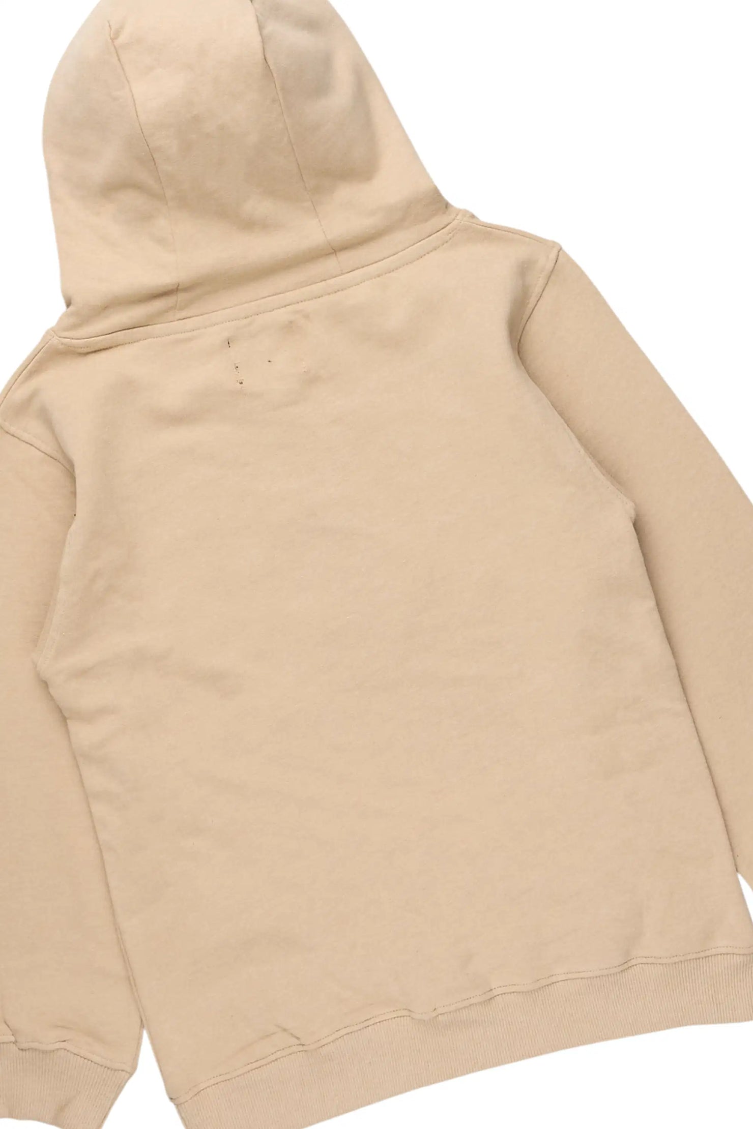 Boys Dreamer Beige/Black Hoodie/Stacked Flare Track Set