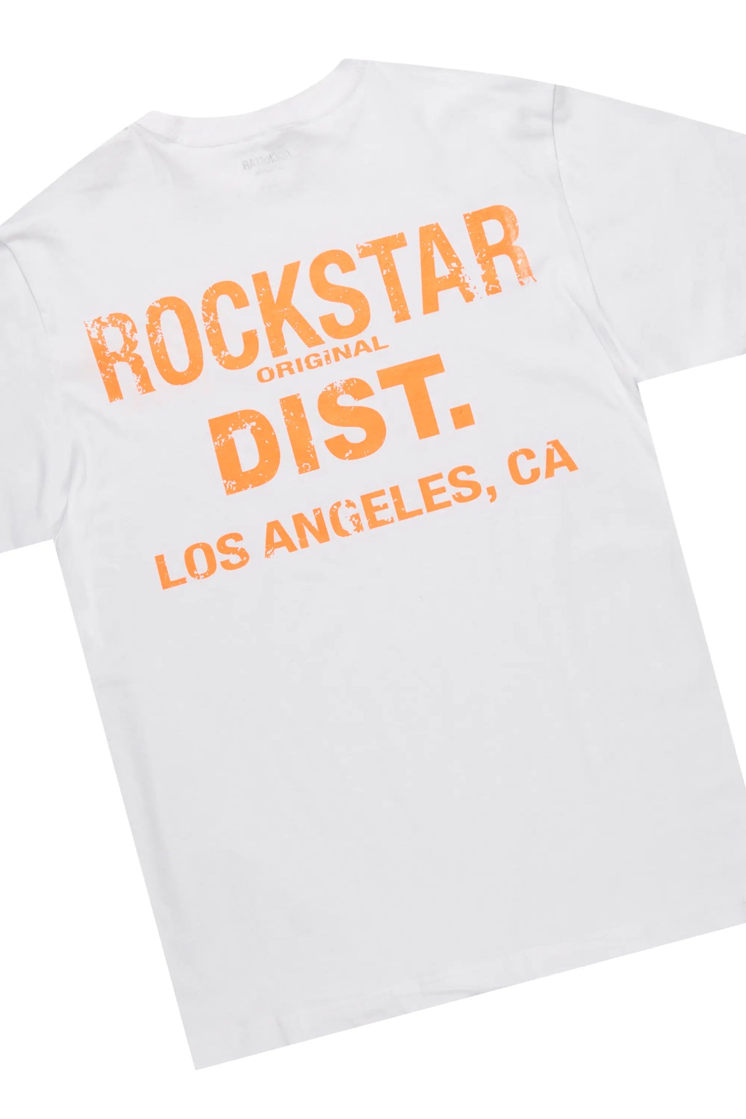 Bard White/Orange T-Shirt/Slim Fit Track Set