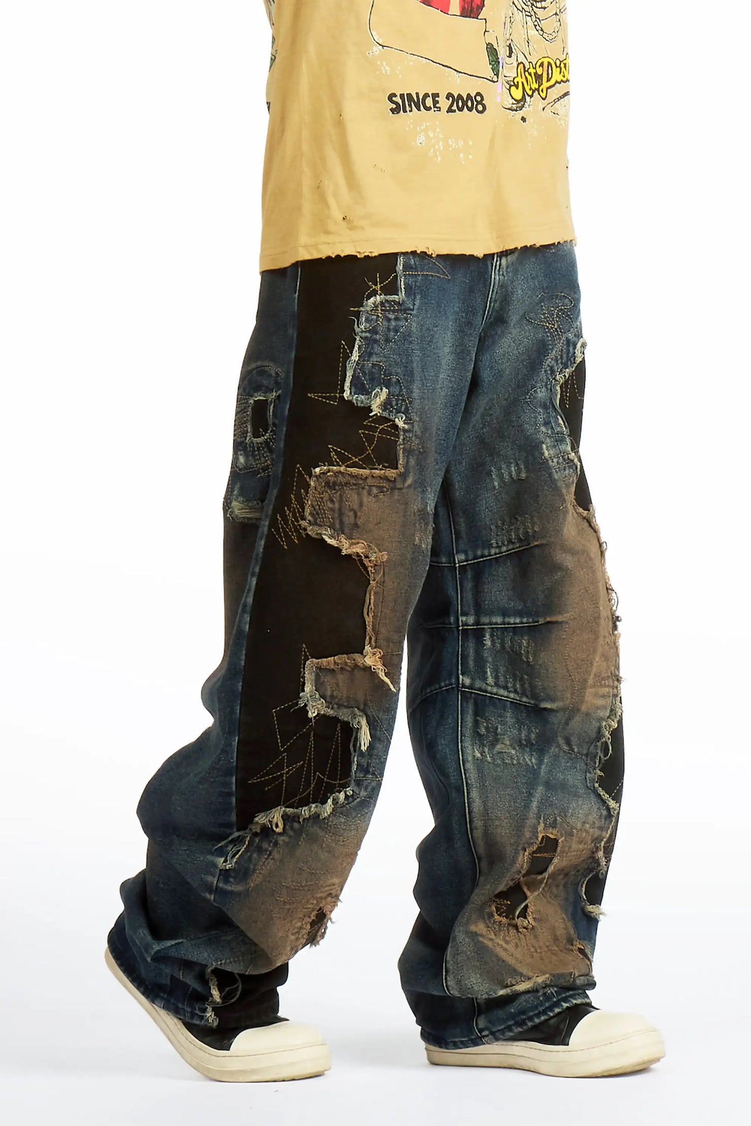 Tylen Blue Barrel Fit Jean