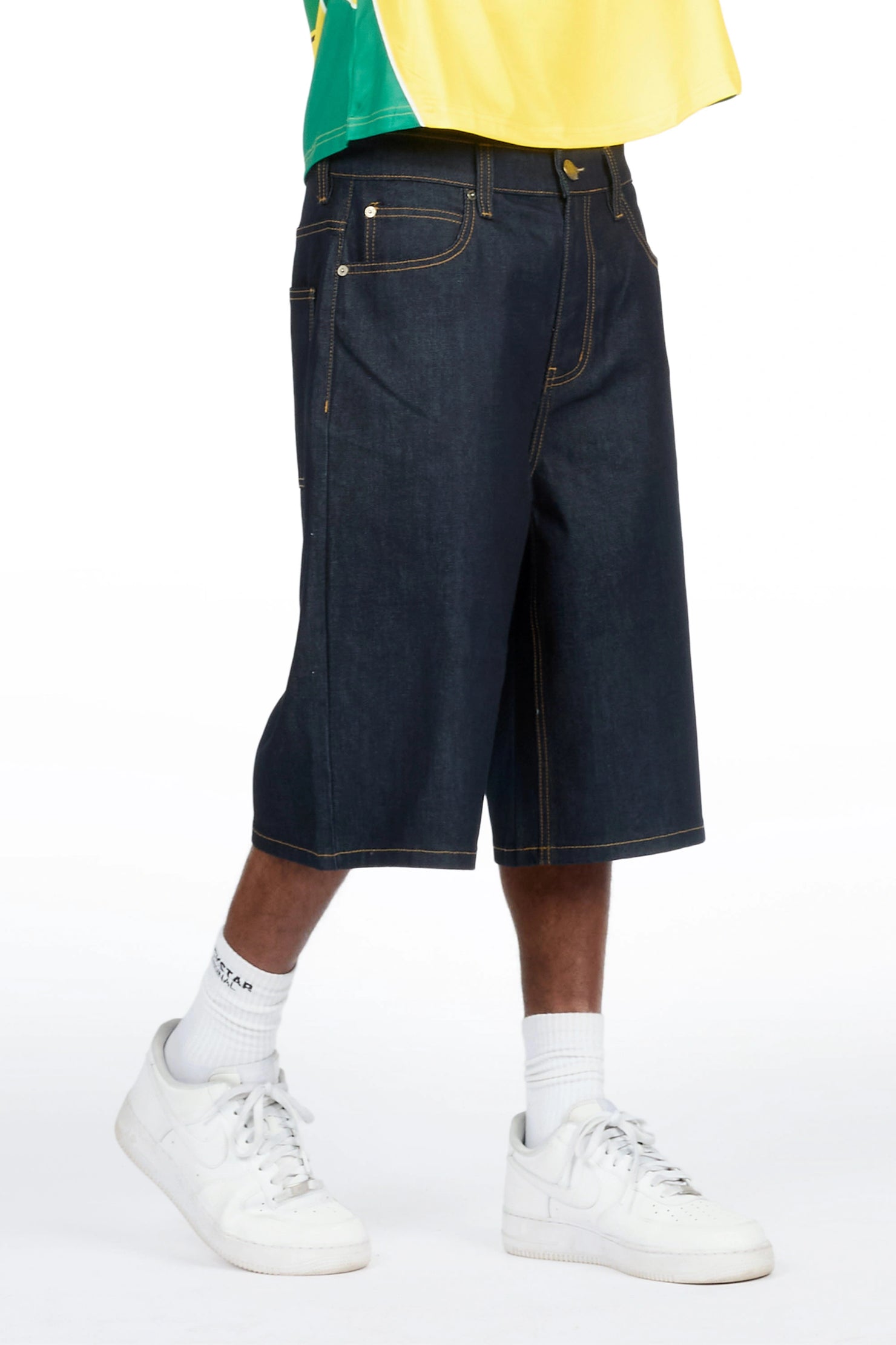 Moten Indigo Denim Jort