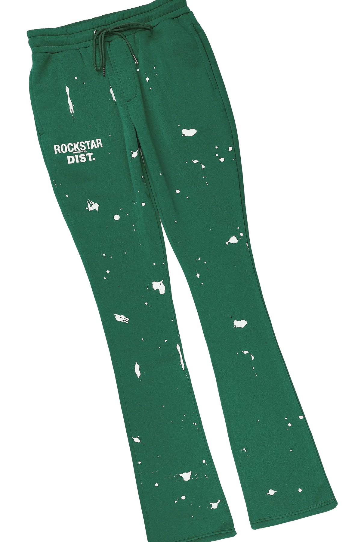 Zip Up Green Raffer Hoodie/Stacked Track Set