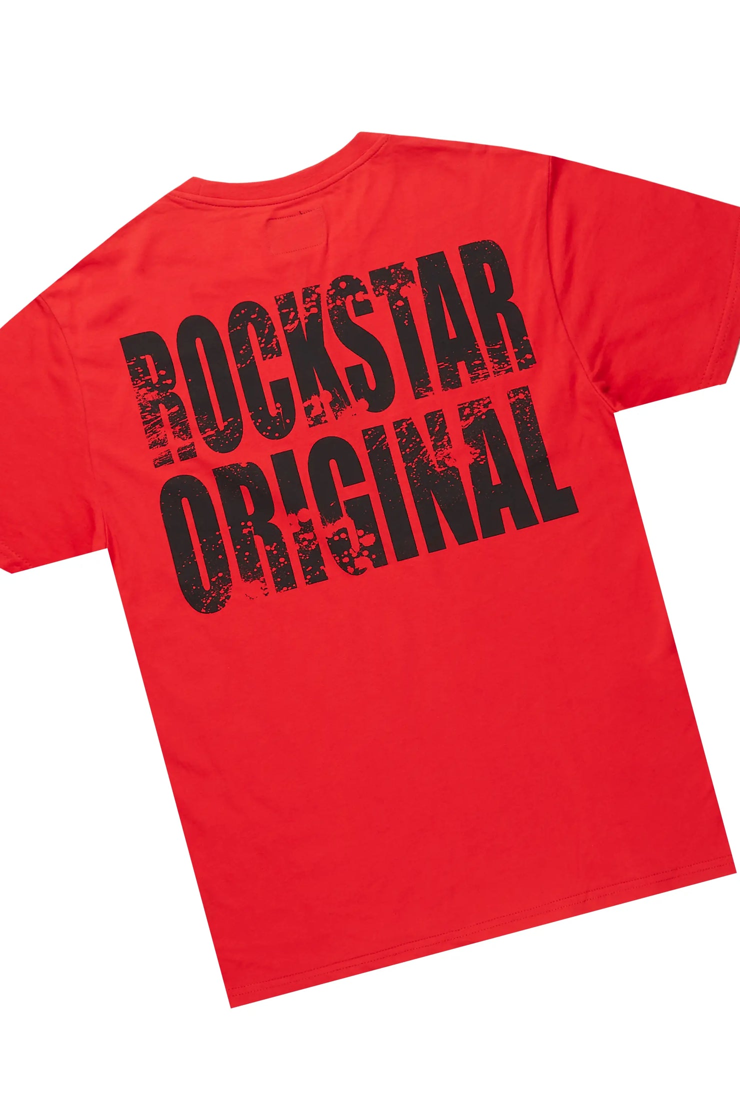 Keve Red T-Shirt Stacked Flare Track Set