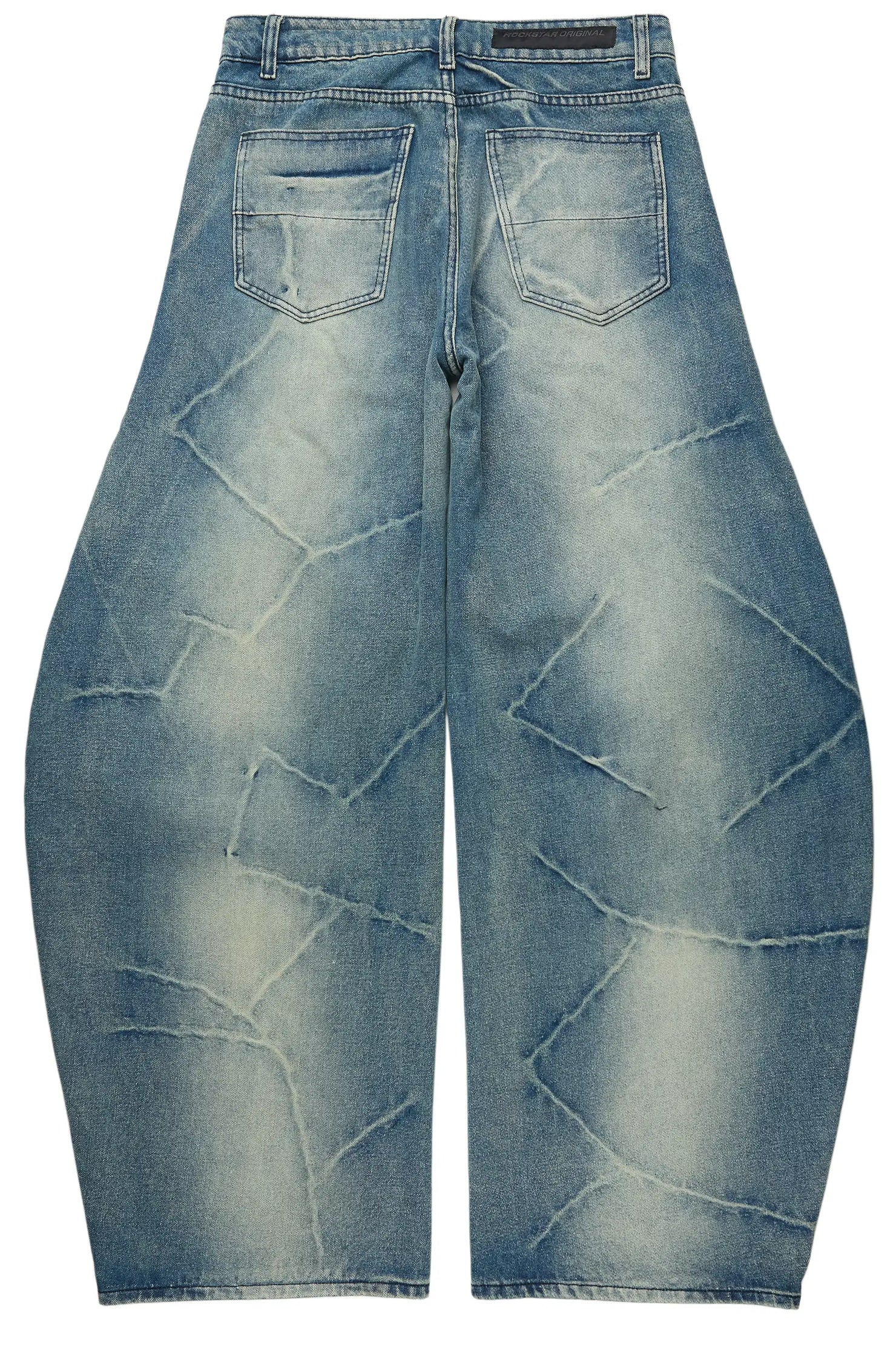 Harlem Blue Barrel Fit Jean