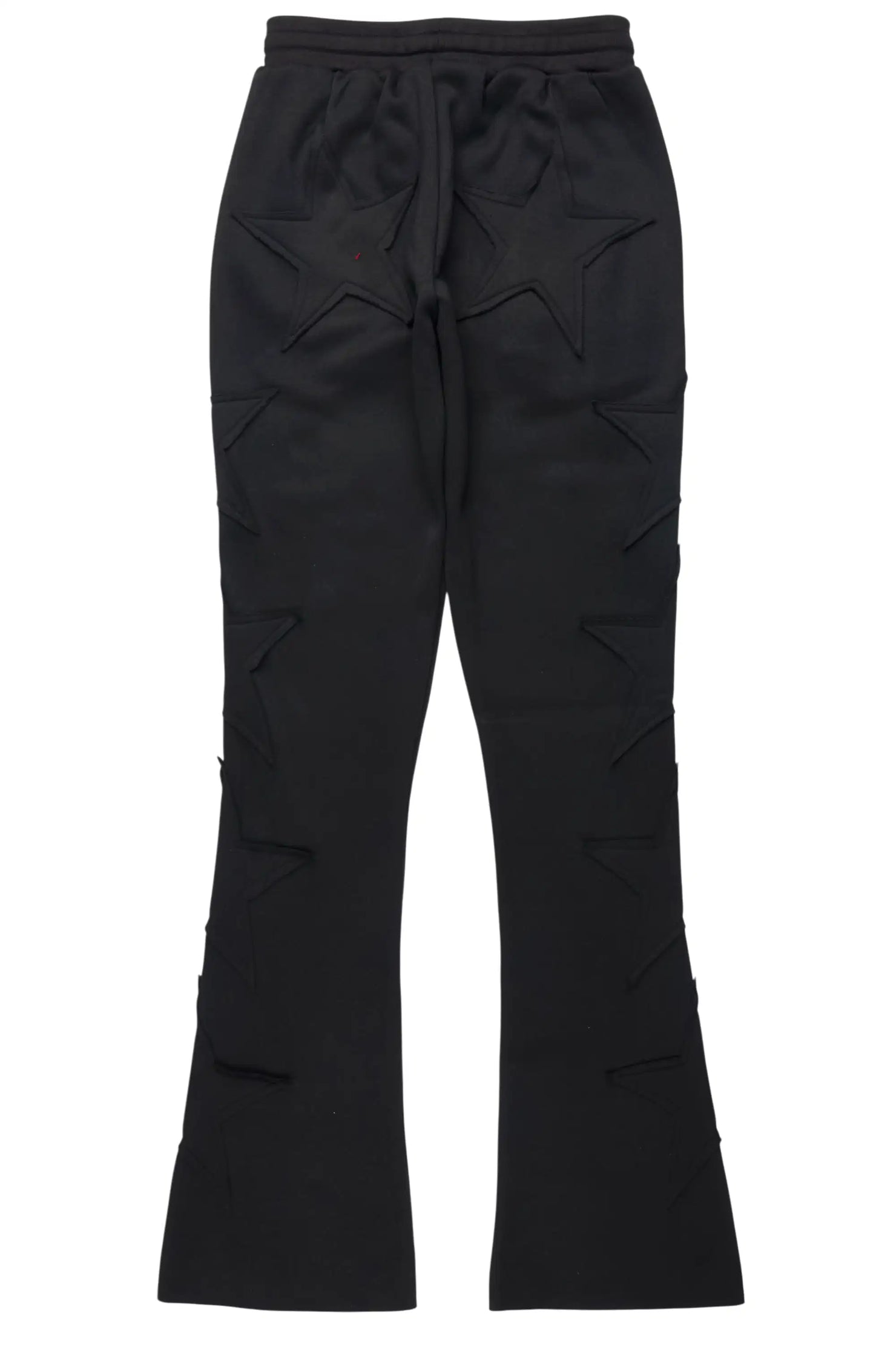 Sinayah Black Stacked Track Pant