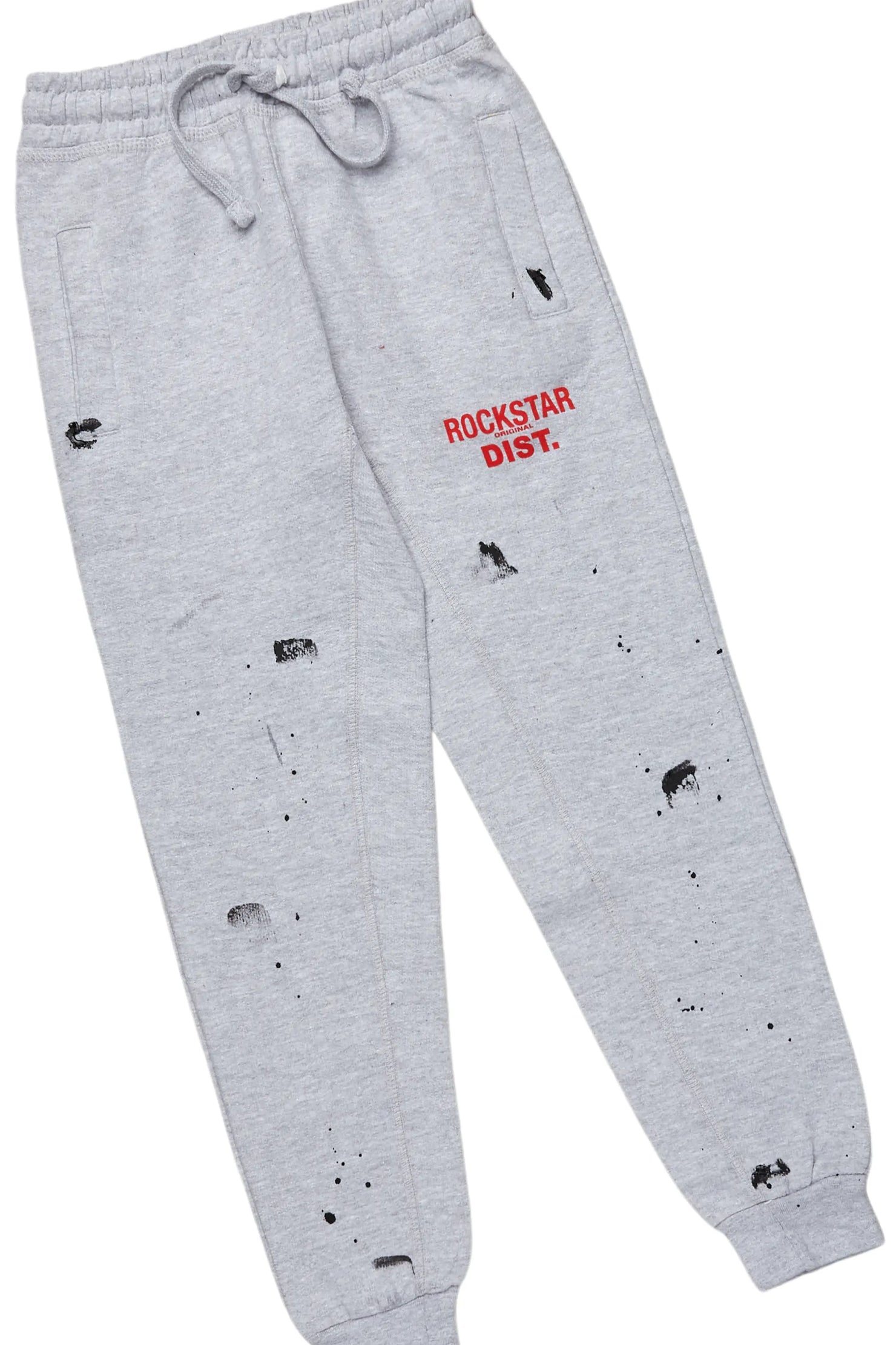 Boys Galen Grey T-Shirt Jogger Set