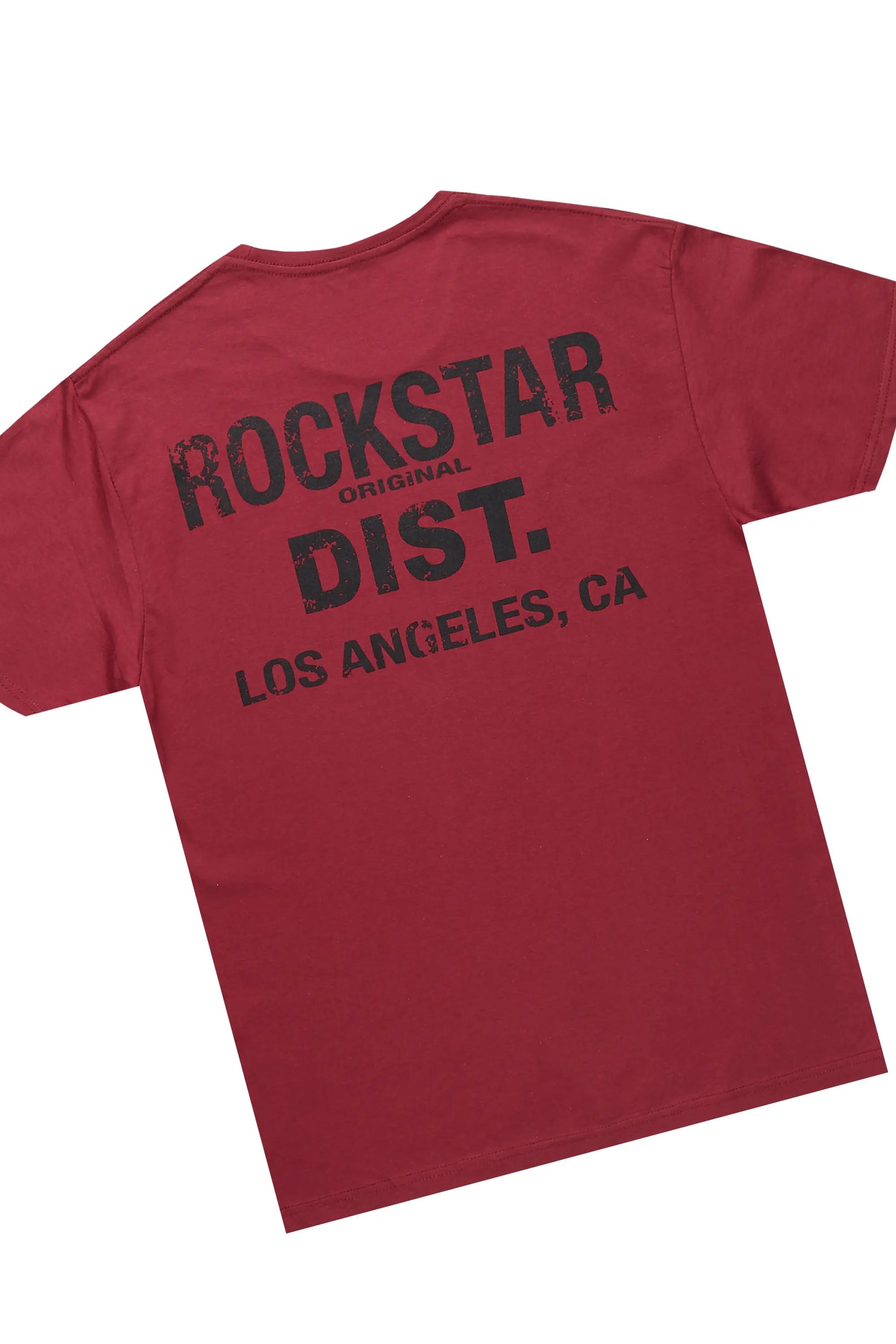 Lake Burgundy/Black T-Shirt/Tapestry Short Set