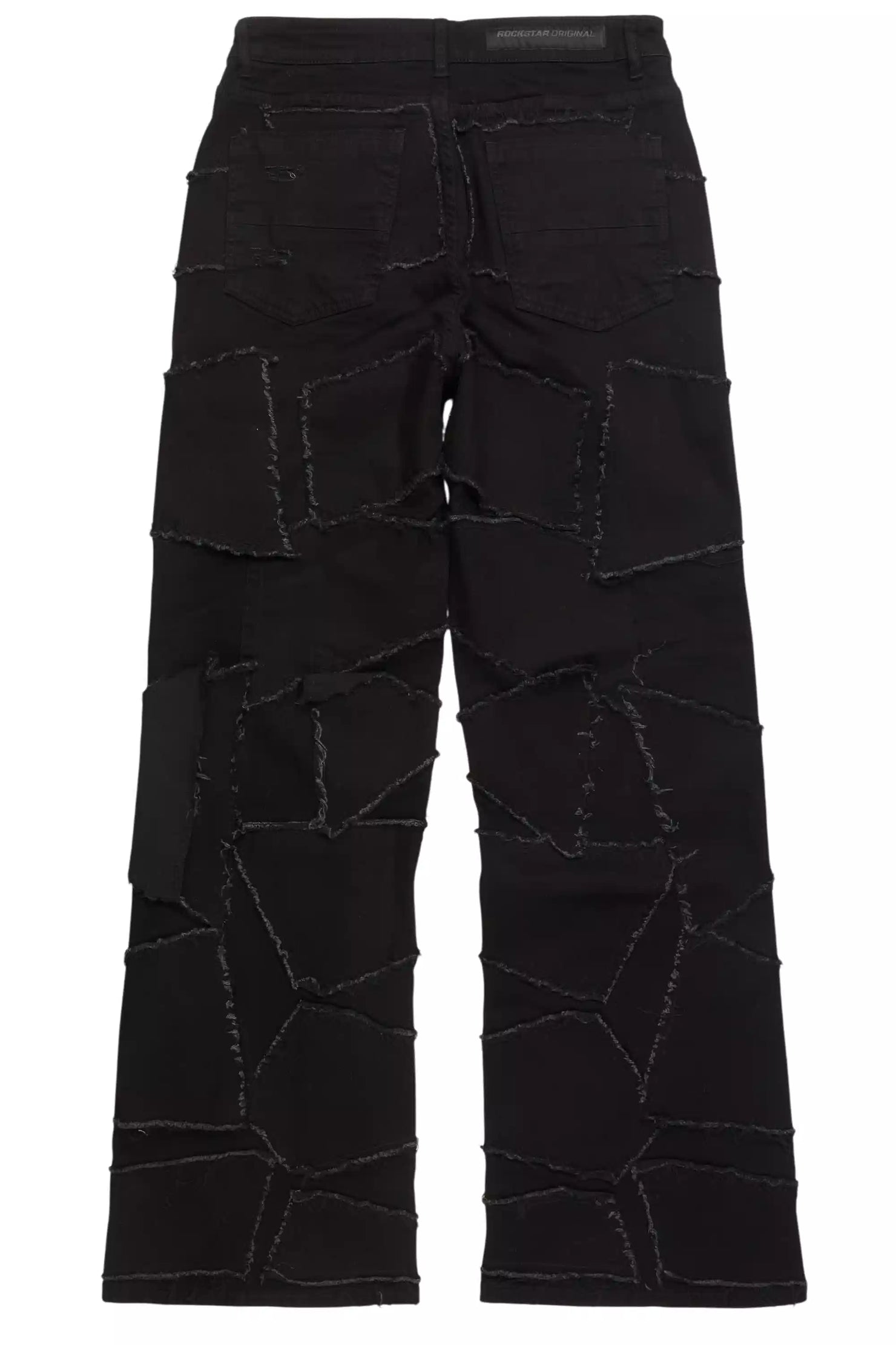Jacomus Jet Black Baggy Fit Jean