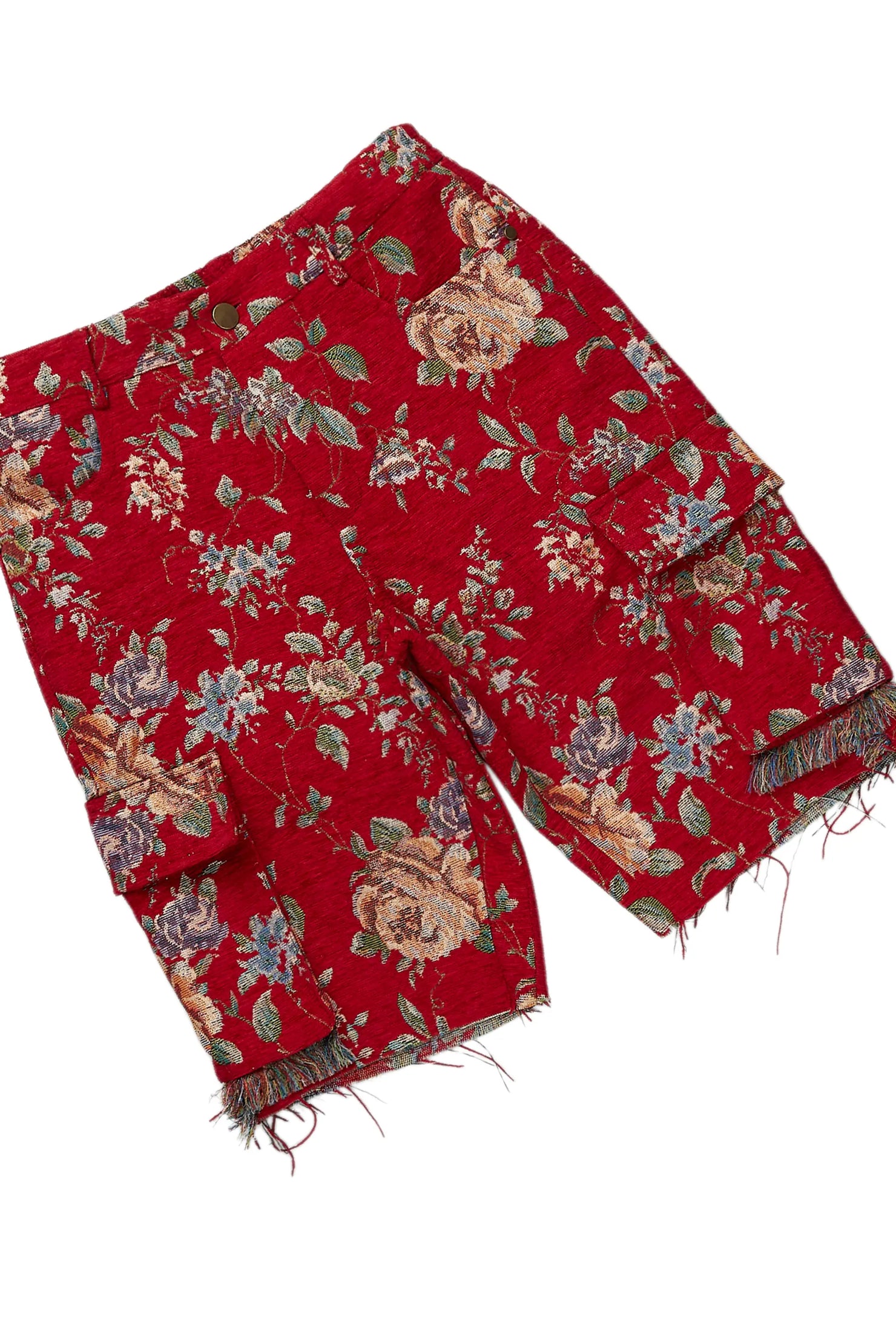 Marionna White/Red T-Shirt Short Set