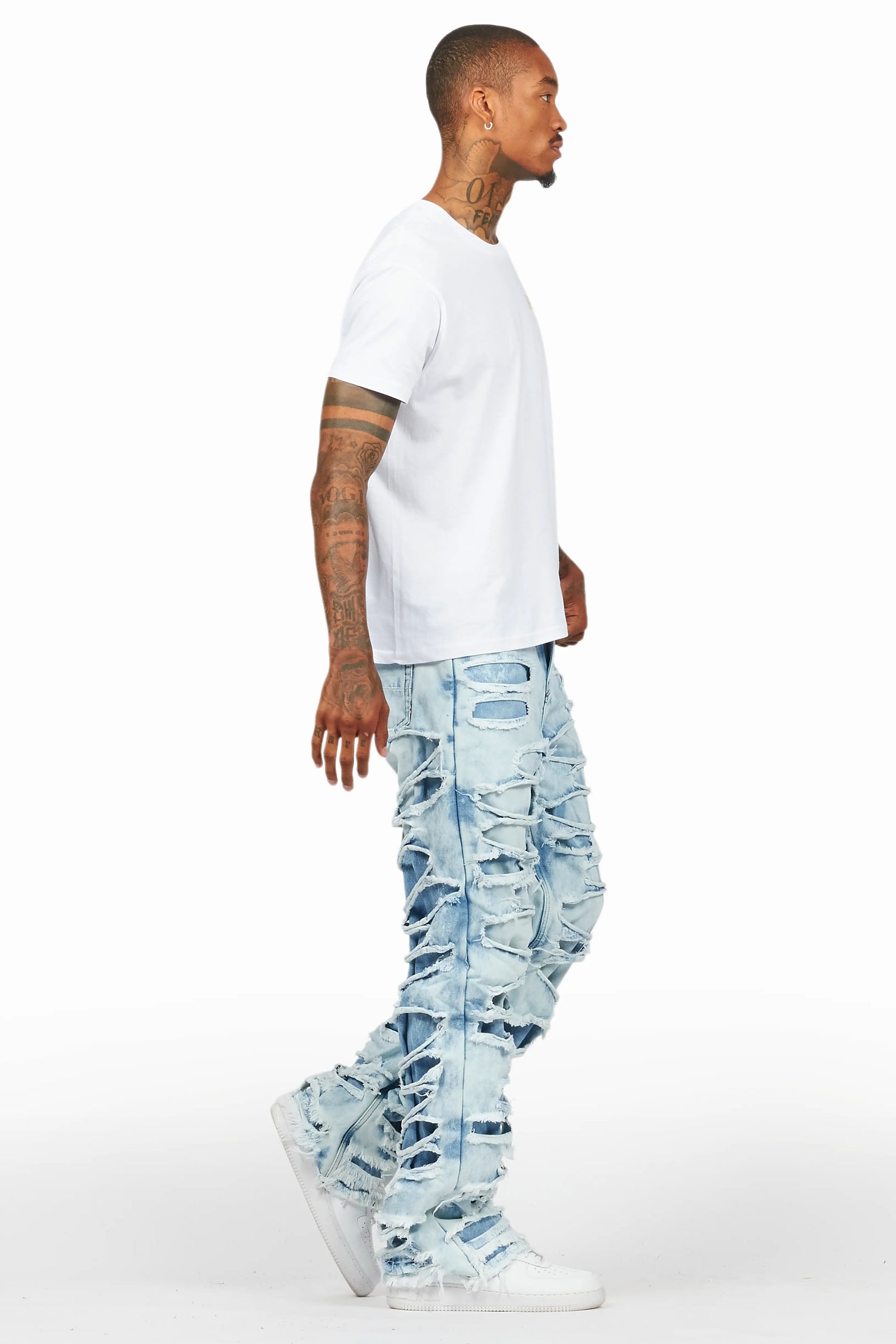 Luisu Blue Baggy Fit Jean