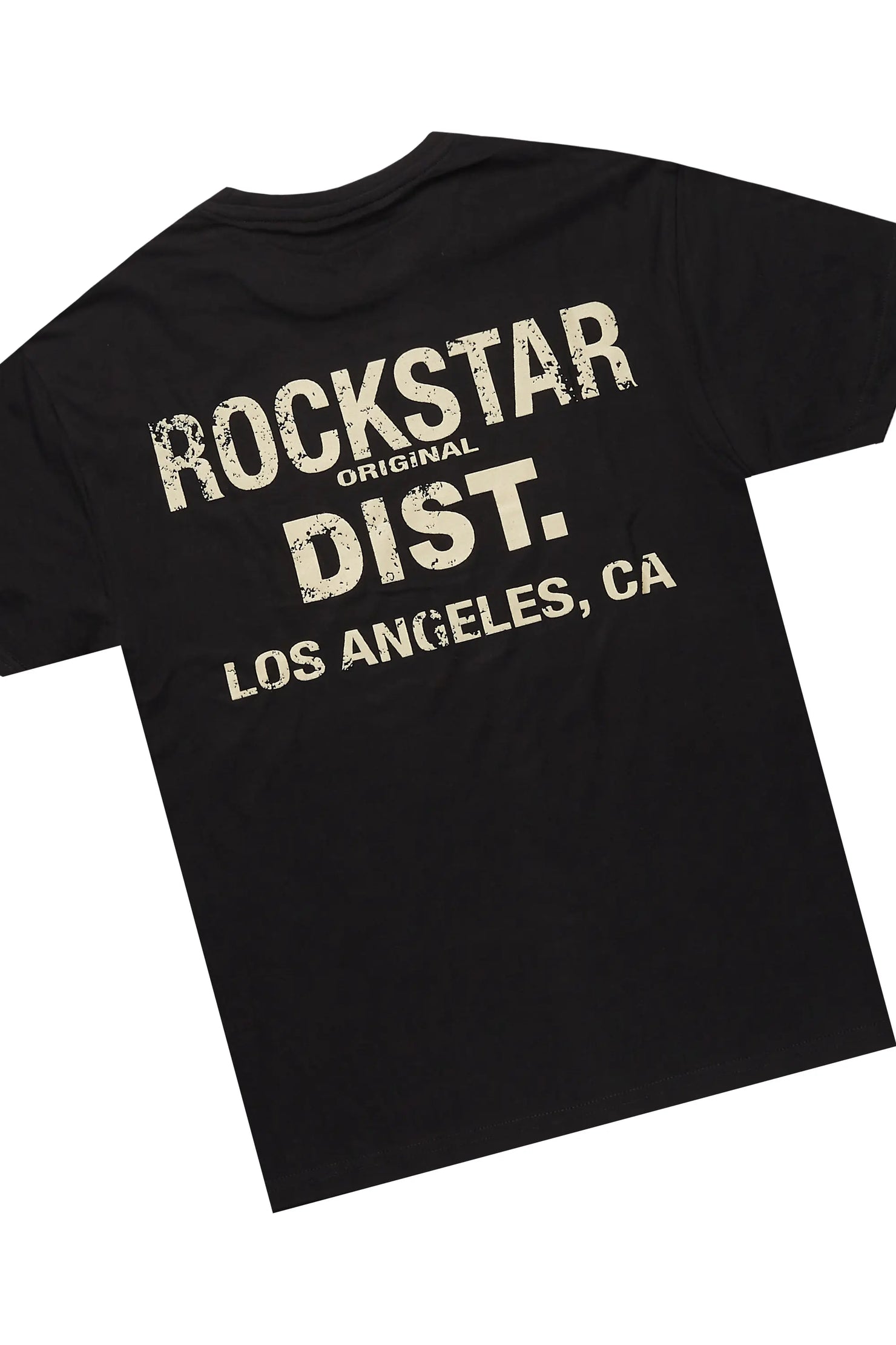 Lake Black/Beige T-Shirt/Dag Stacked Flare Jean Set