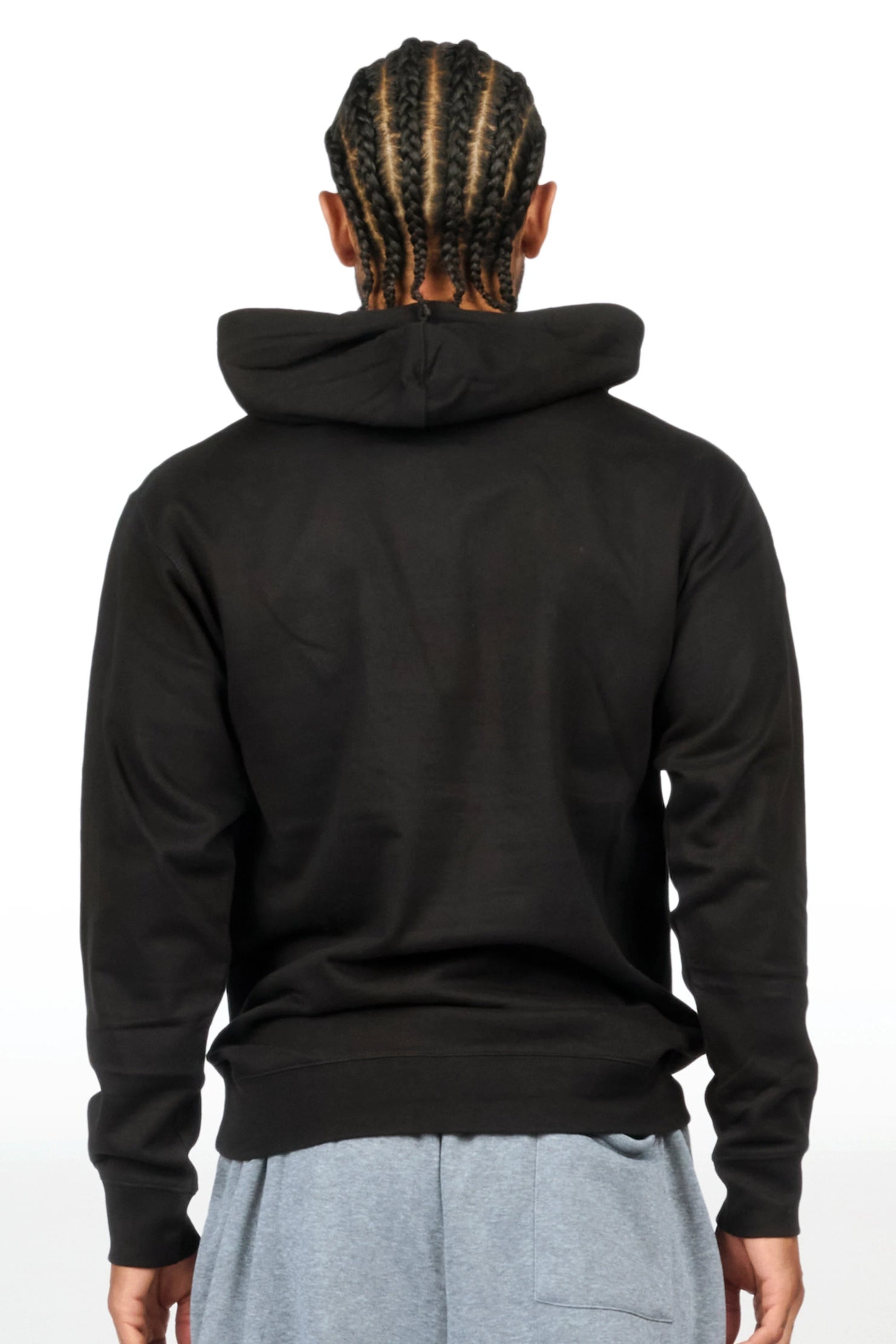 Dante Black Graphic Hoodie
