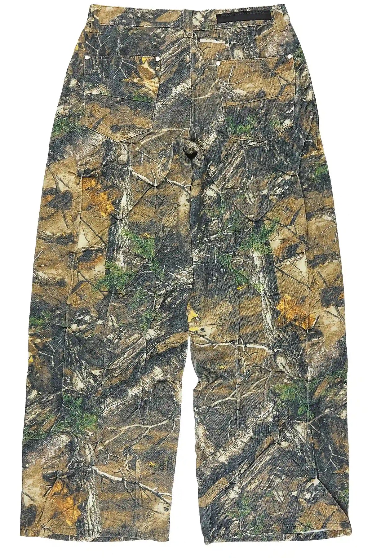 Attlee Tree Camo Baggy Fit Jean