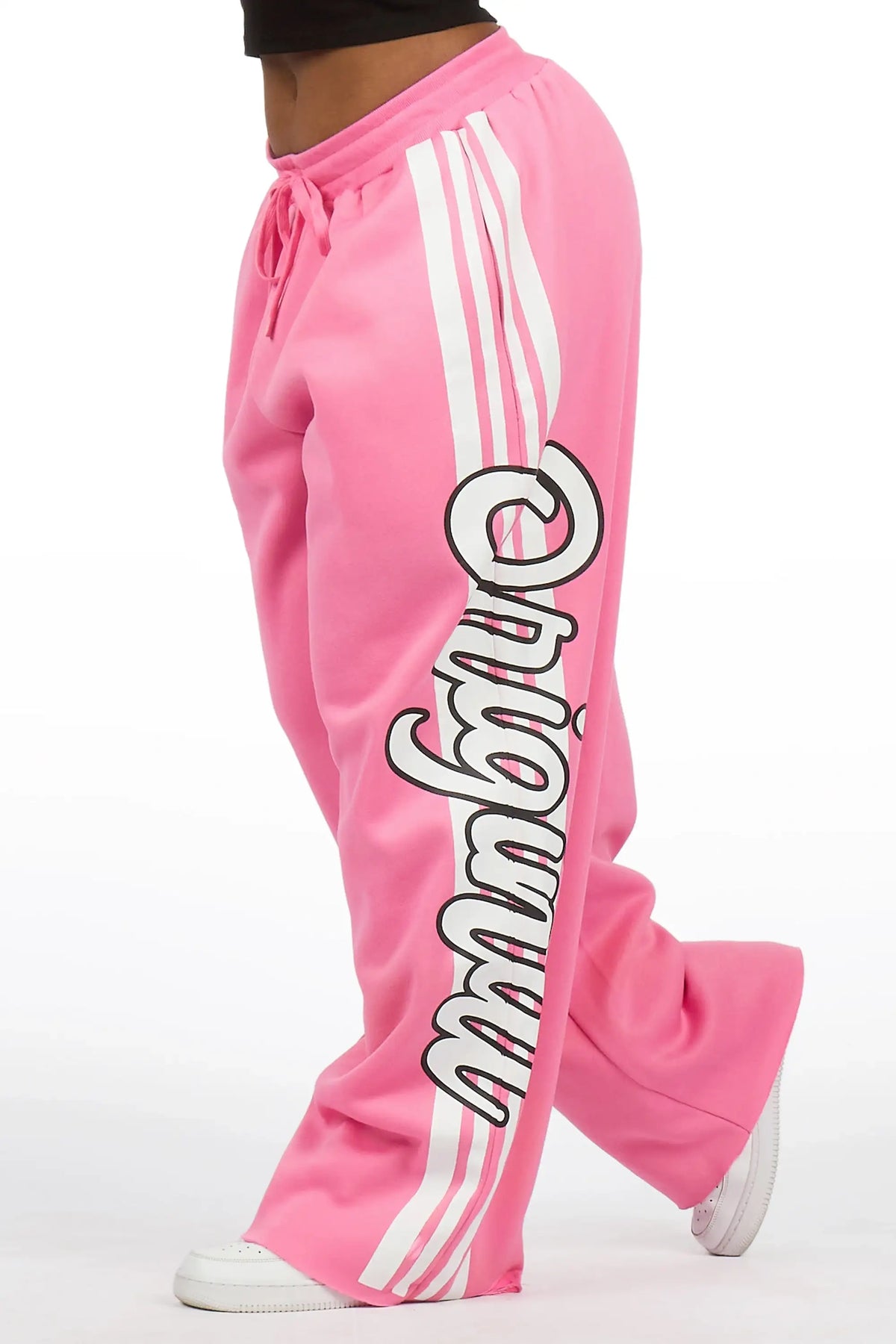 Trinnity Pink Baggy Track Pant