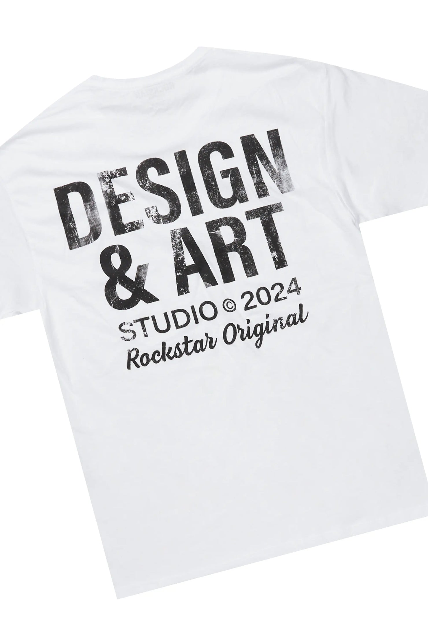 Mancha White/Grey T-Shirt Stacked Flare Track Set