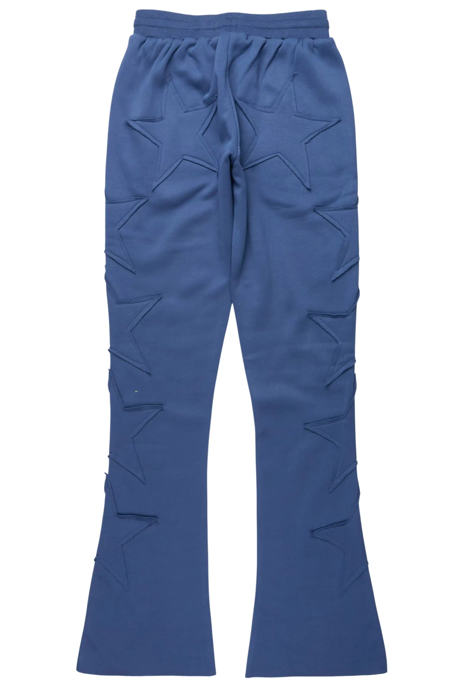 Sinayah Navy Stacked Track Pant