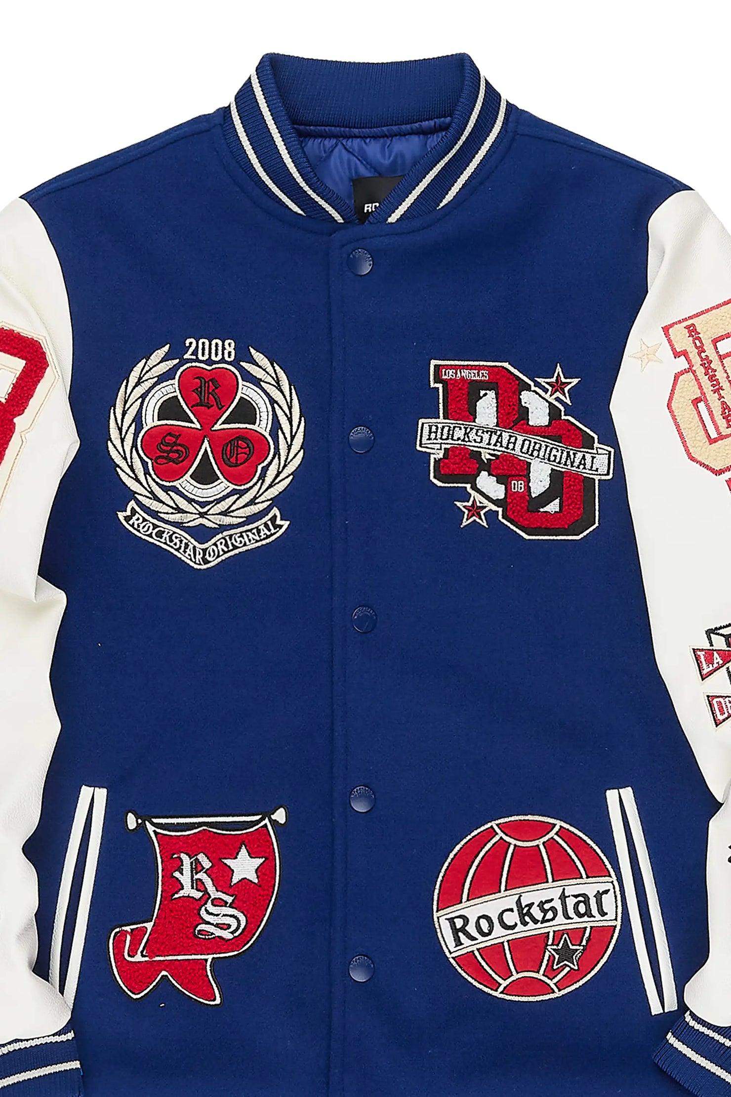 Boys Gallant Navy Varsity Jacket