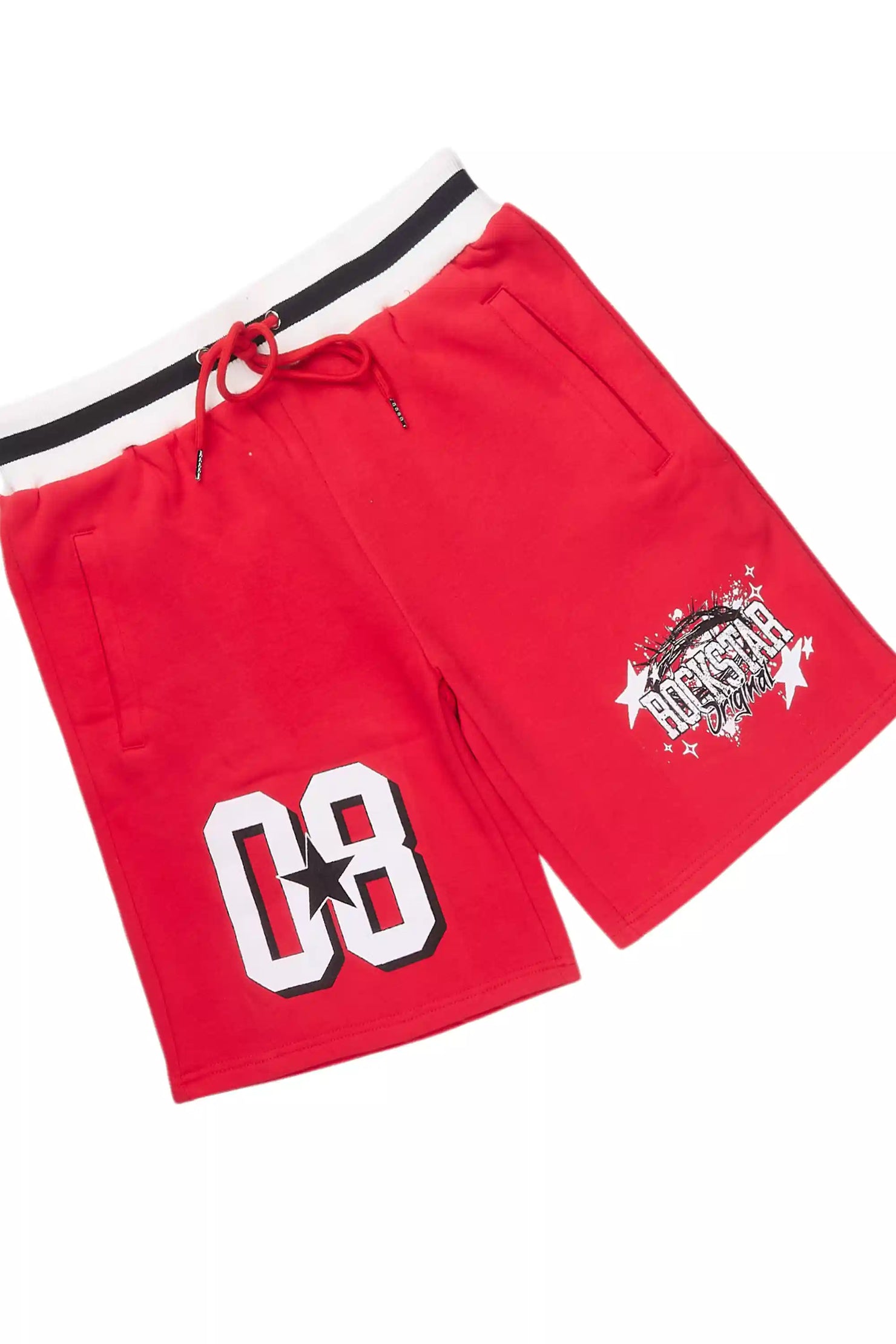 Allstar Red/White T-Shirt Short Set
