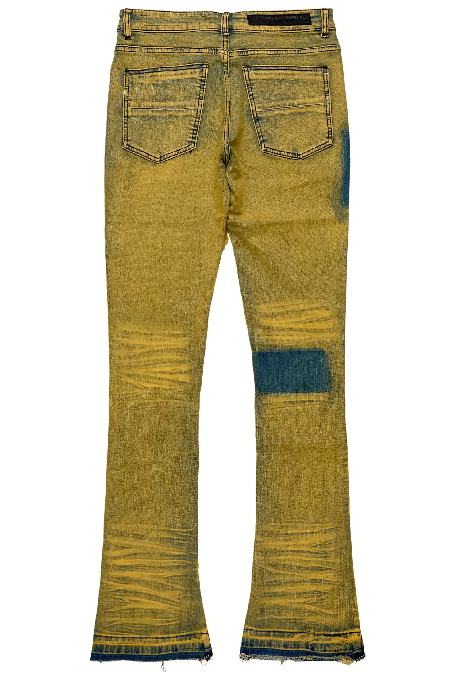 Raglord Tint Blue Stacked Flare Jean