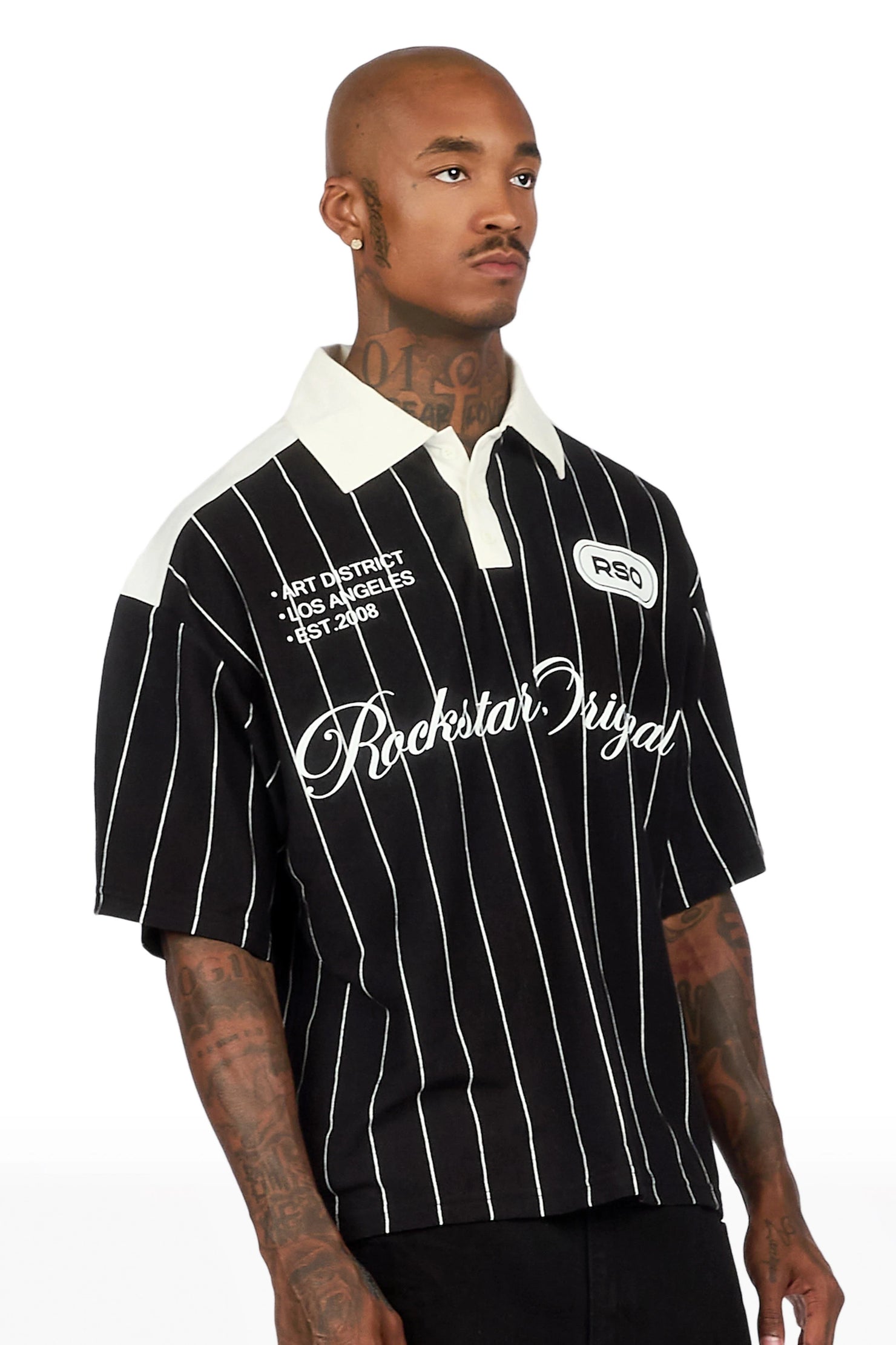 Relo Black Polo Shirt