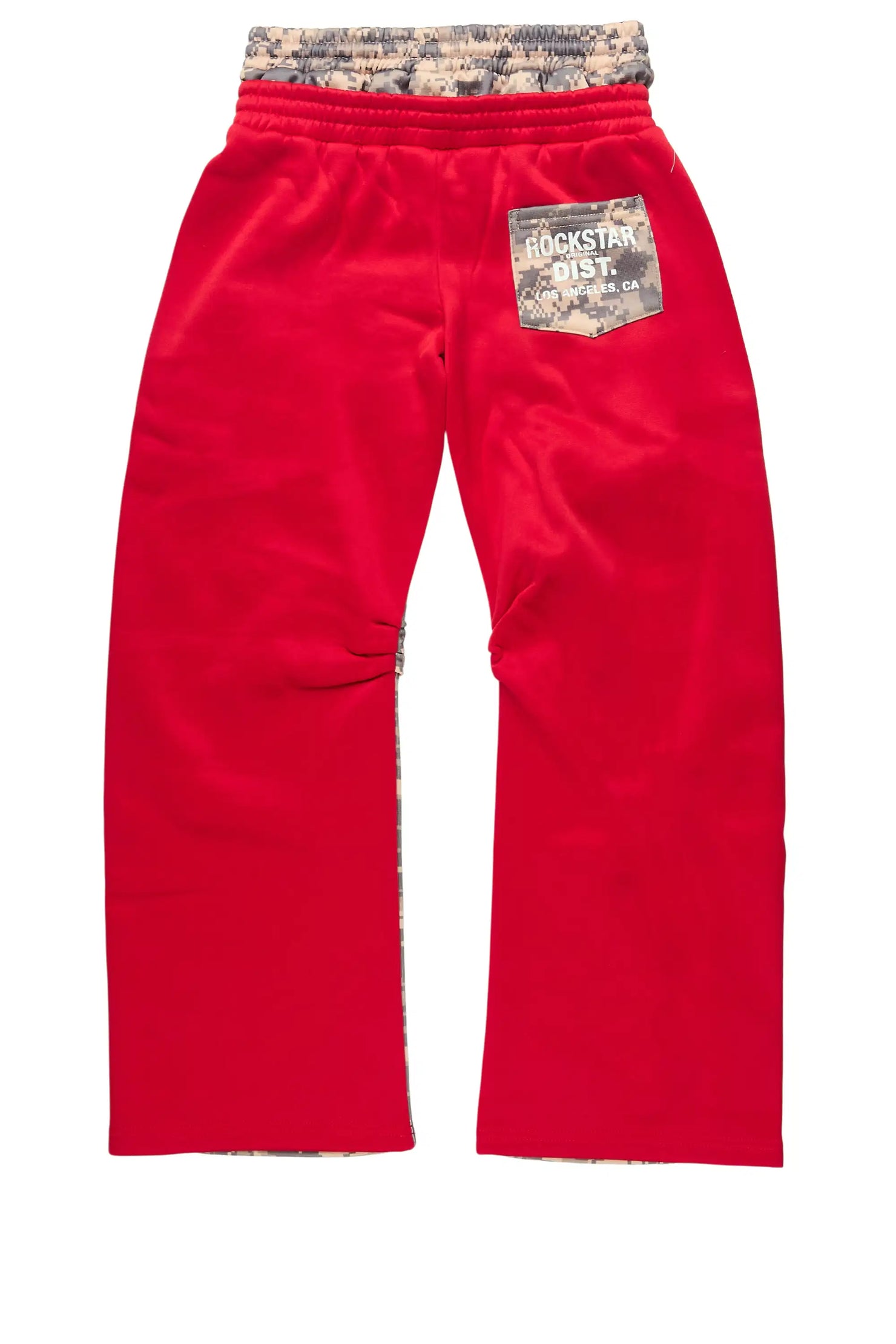 Boys Canaan Camo Double Waisted Baggy Track Pant