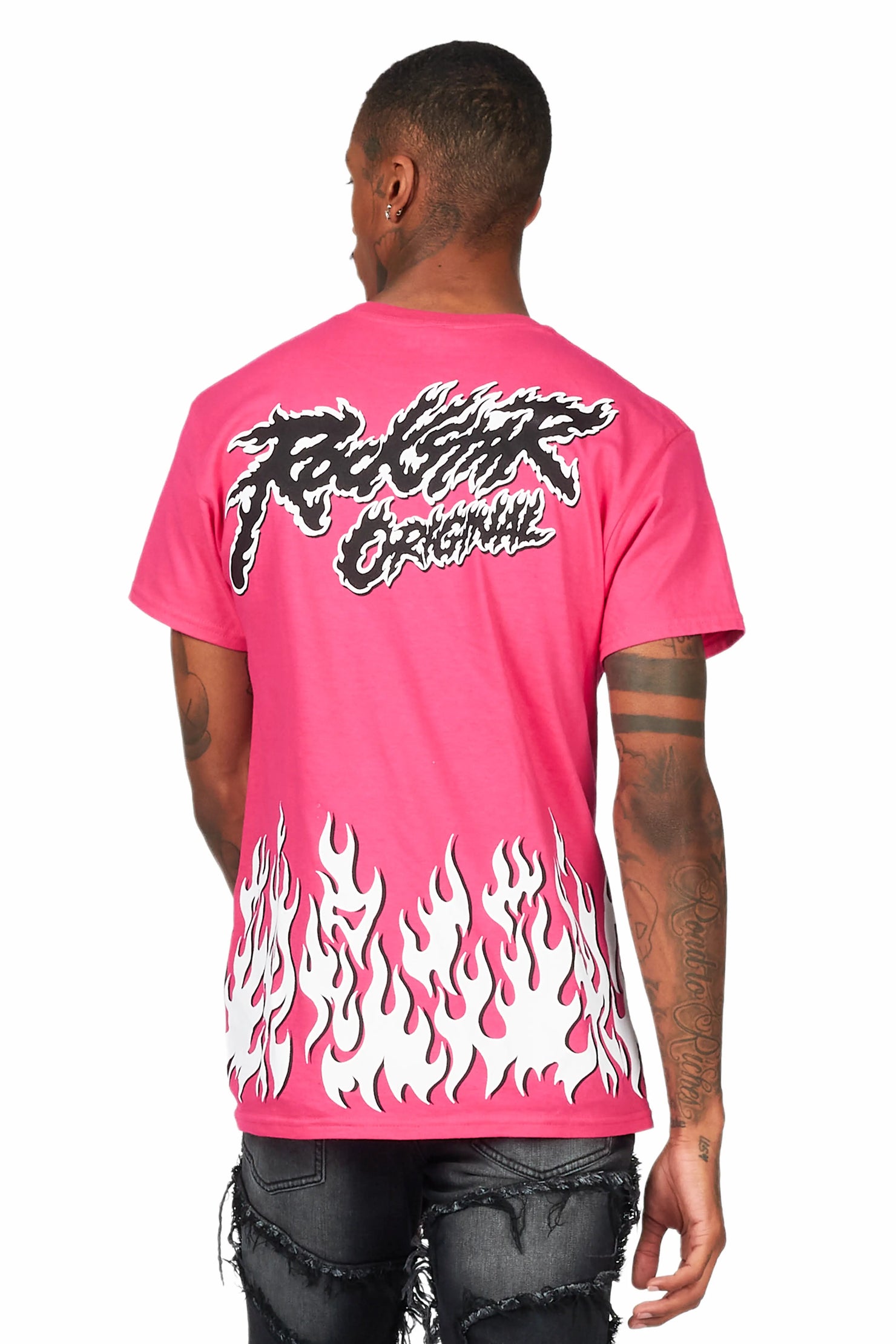 Steel Fuchsia Graphic T-Shirt