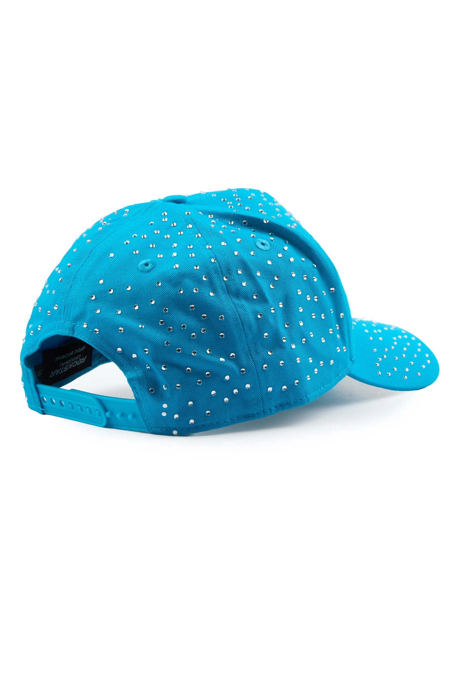 Lovette Blue Rhinestone Trucker Hat