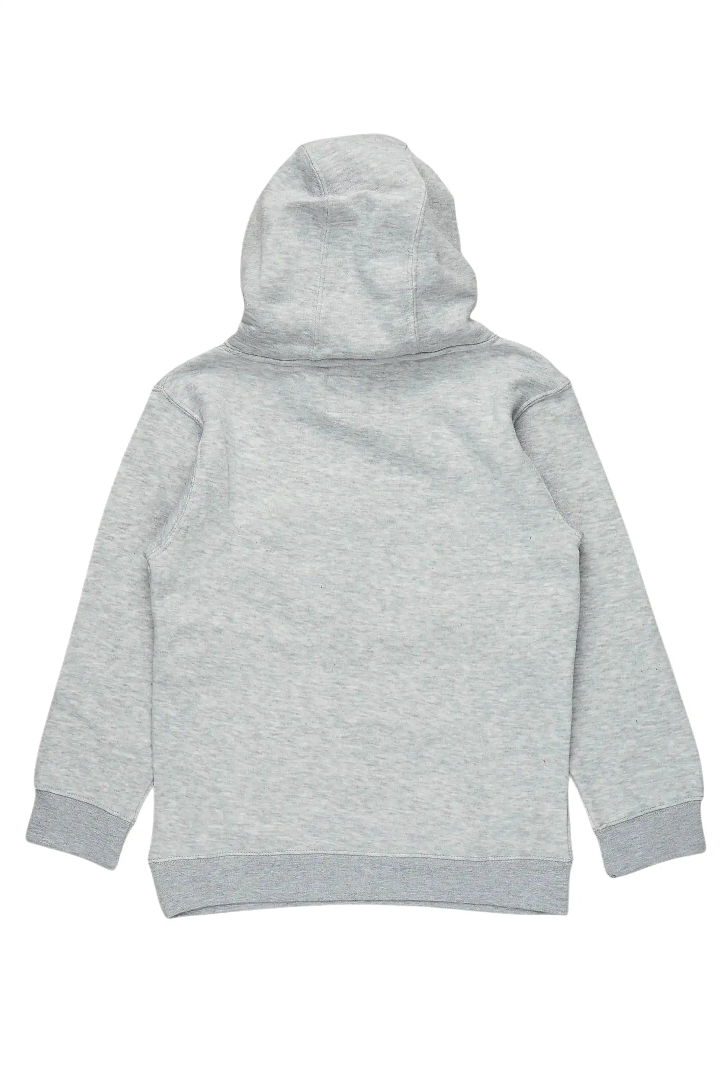 Boys Koen Grey/Royal Blue Graphic Hoodie