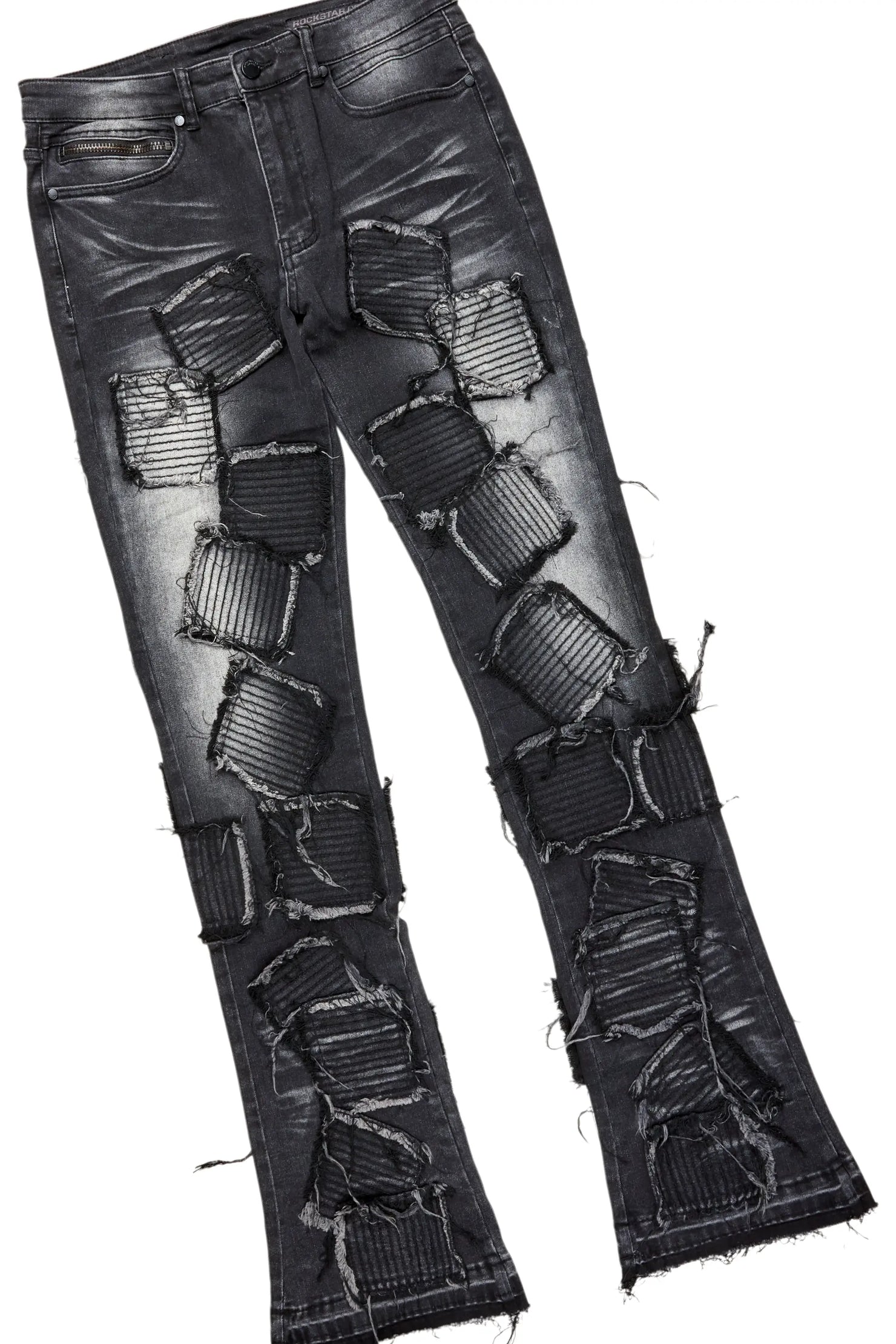 Banyan Grey Hoodie & Gawel Stacked Flare Jean Bundle