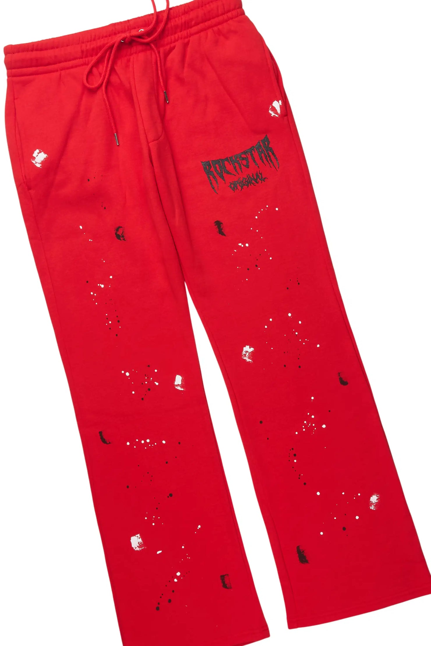 Twinkle Black/Red T-Shirt/Relaxed Track Set