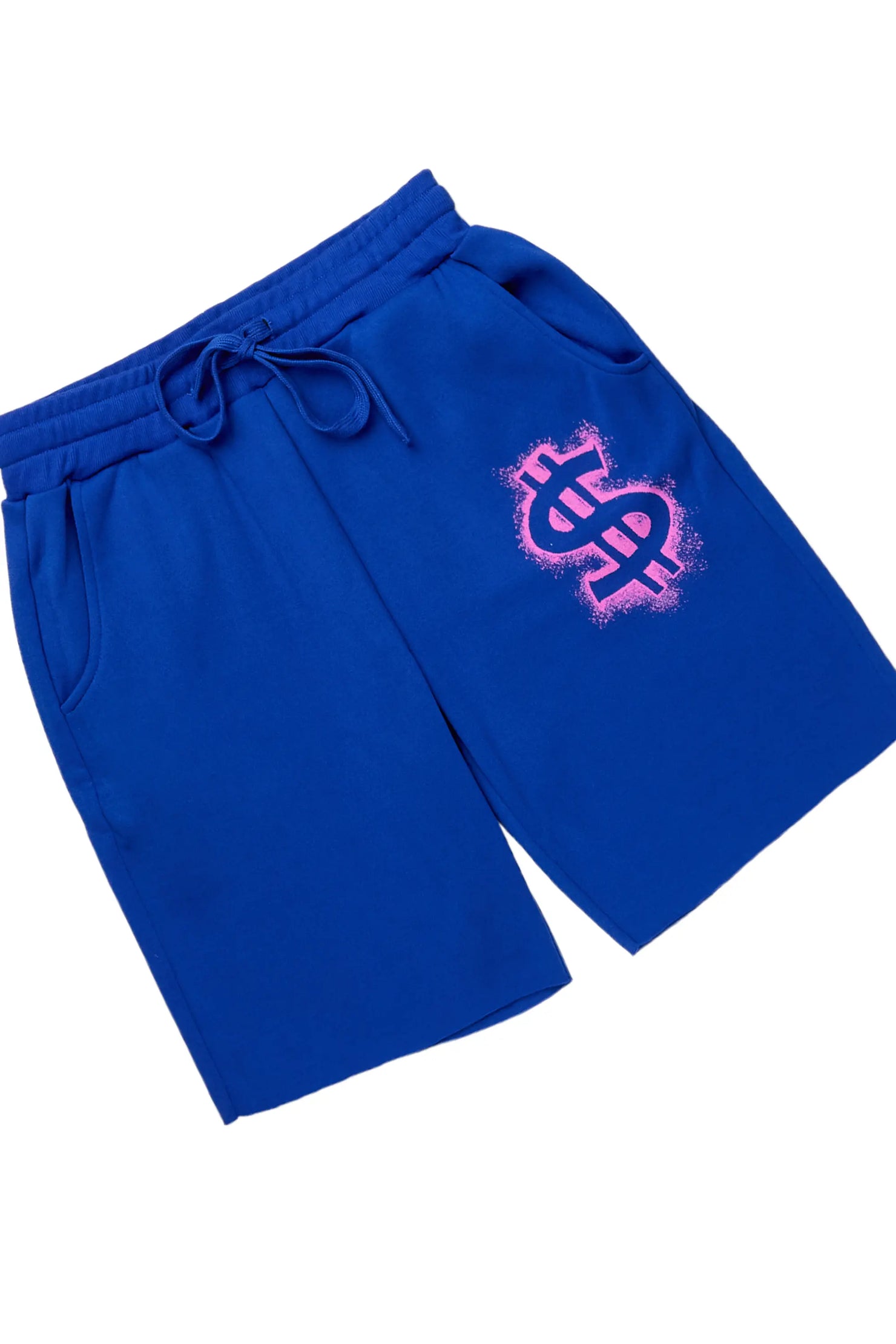 Rich Gang Royal Blue Short Set