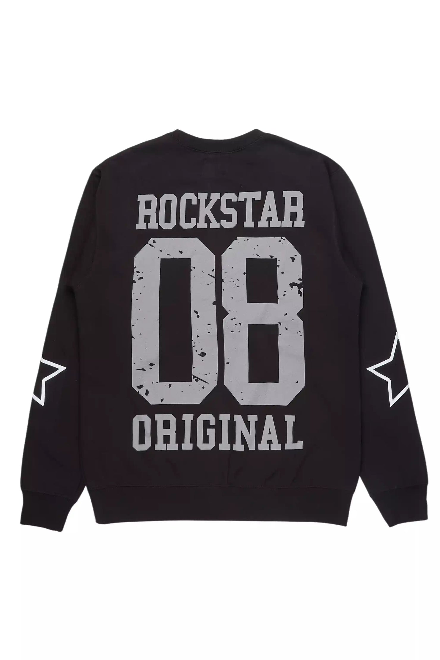 Shontay Black Graphic Crewneck Sweatshirt