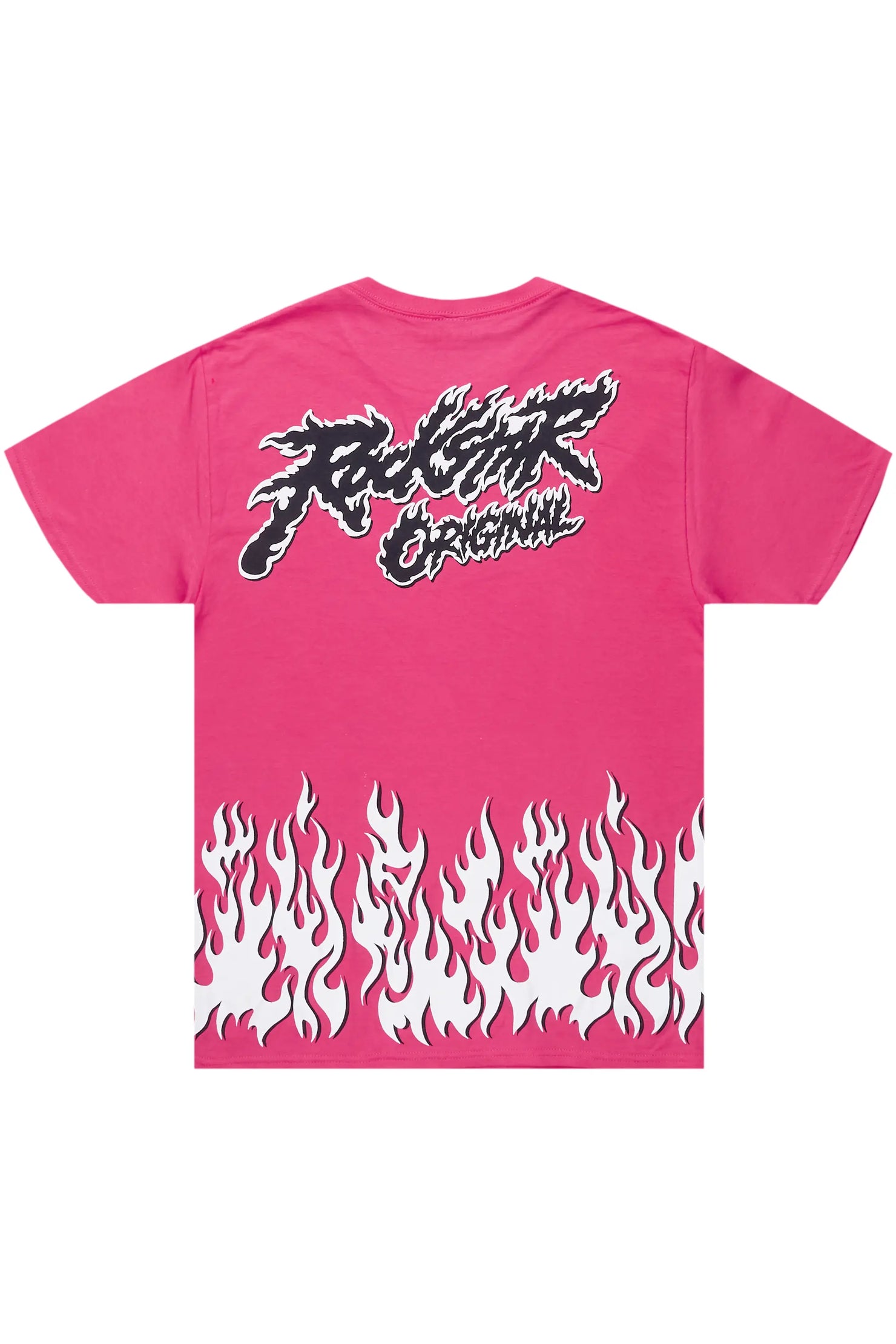 Steel Fuchsia Graphic T-Shirt