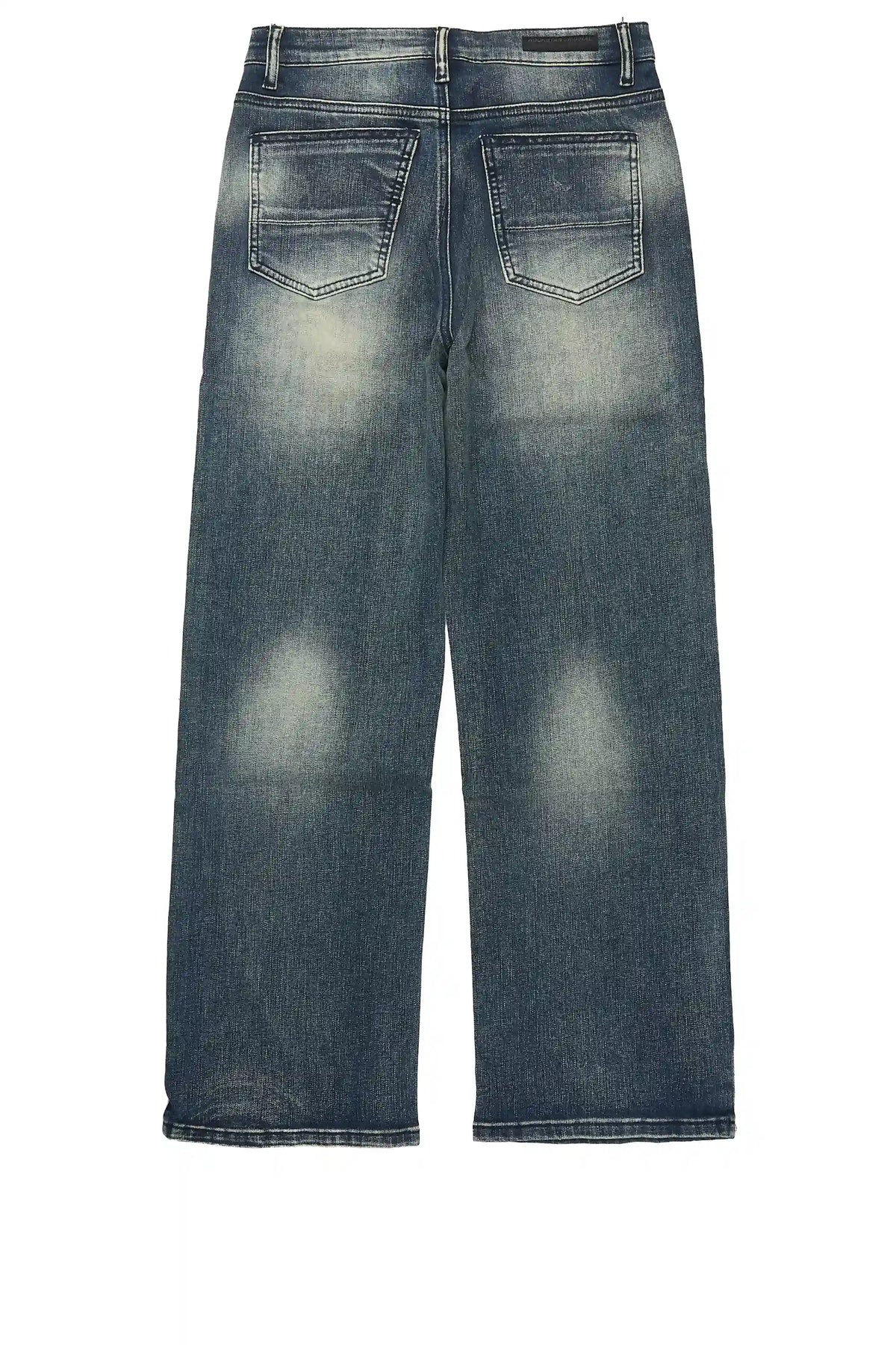Boys Lavi Blue Rhinestone Straight Fit Jean