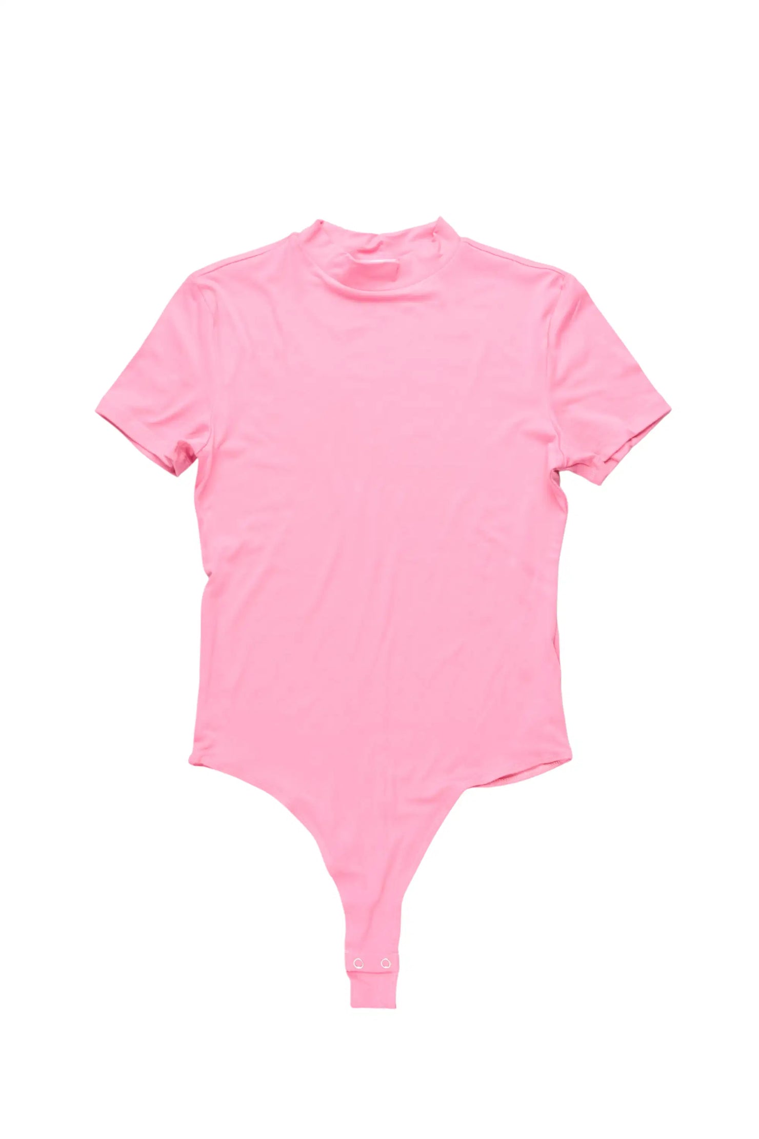 Shabrina Pink Short Sleeve Bodysuit