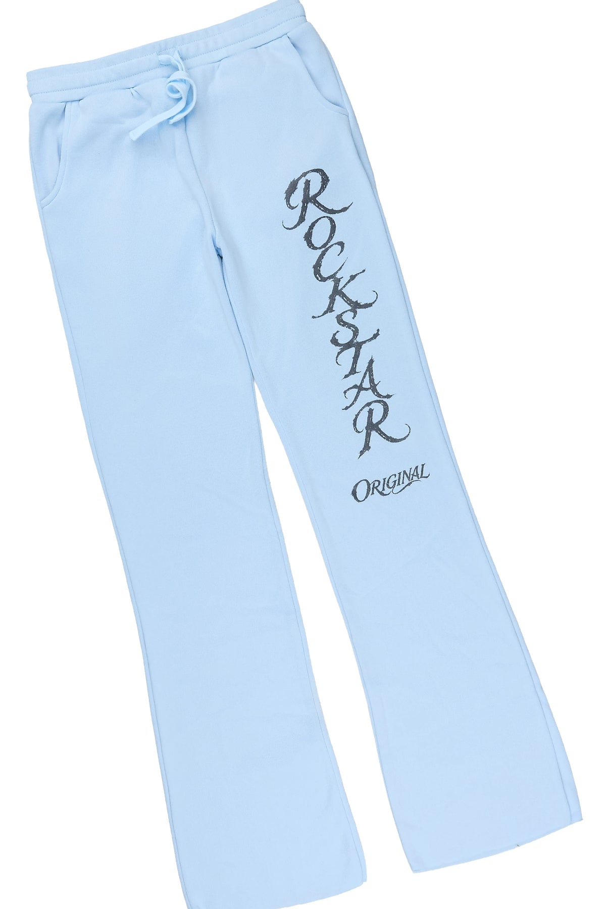 Boys Caltrop Light Blue/Charcoal Stacked Hoodie Track Set
