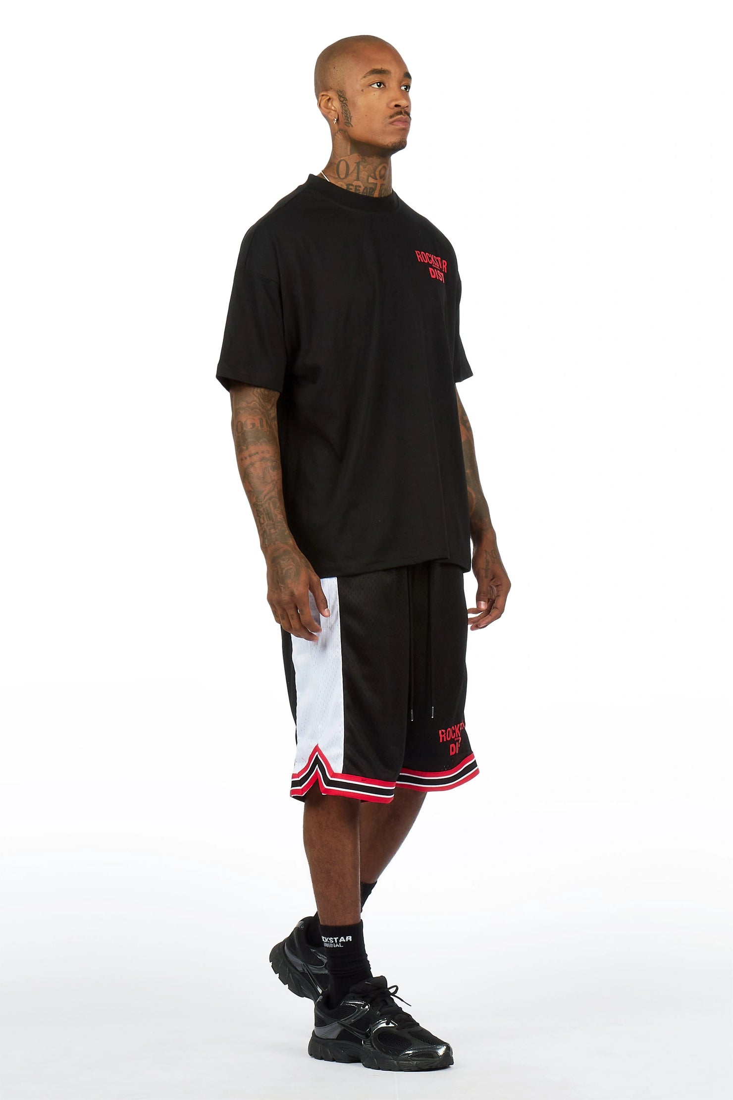 Suzano Black/Black T-Shirt/Short Set