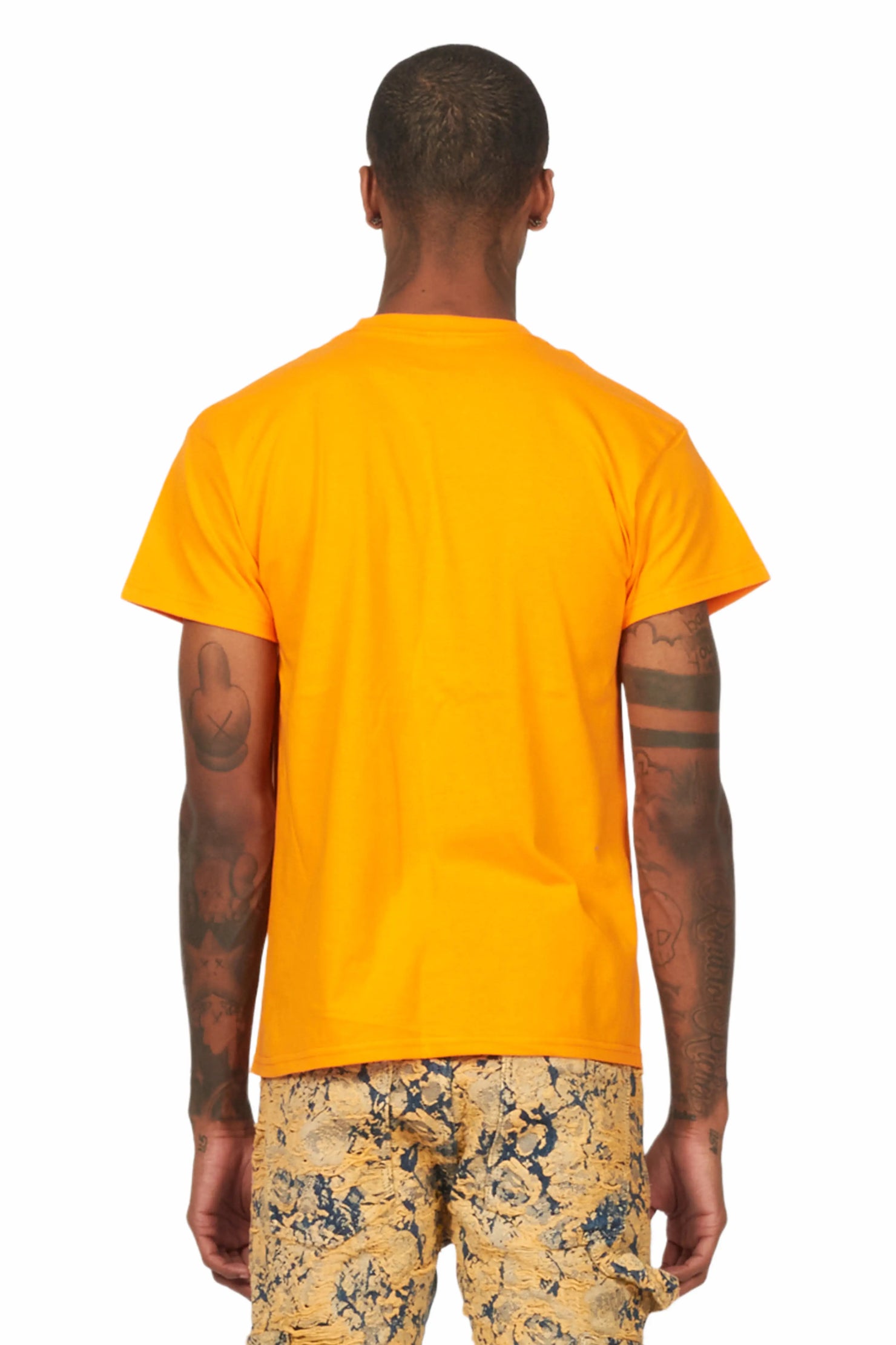 Thierry Orange Graphic T-Shirt