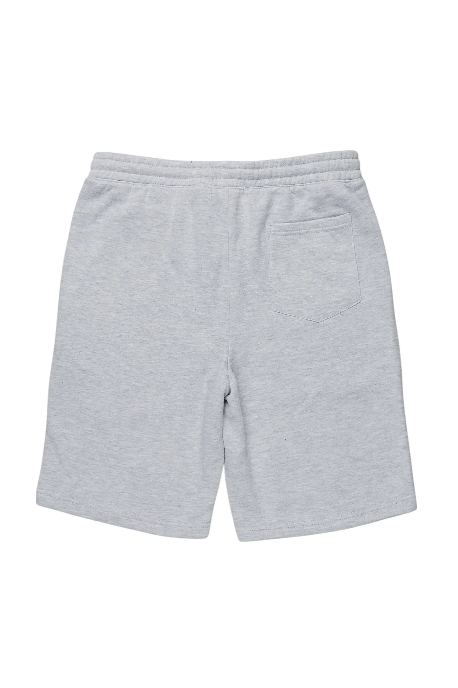Alpine Heather Grey Fleece Short