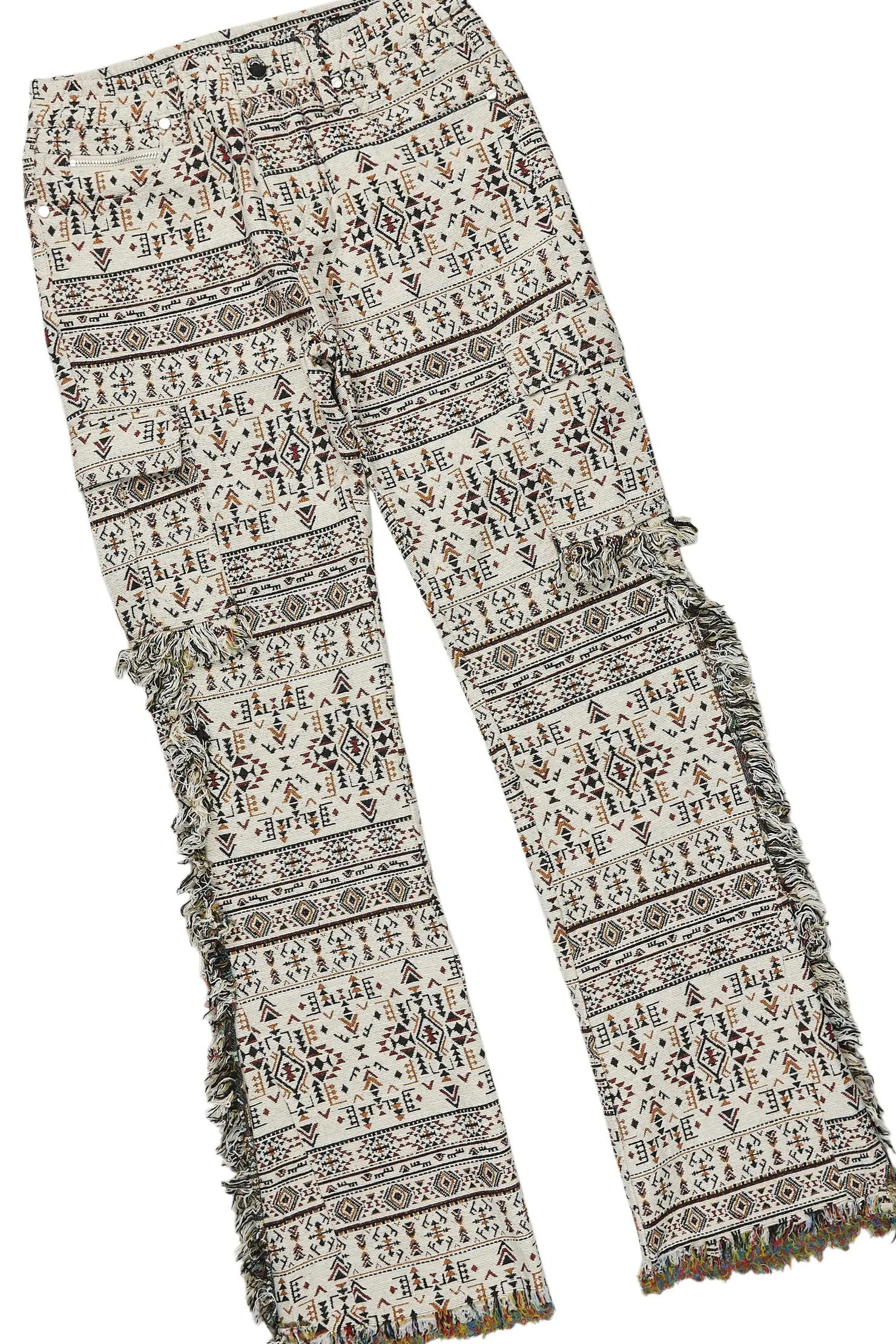 Girls Isla Maroon Hoodie/Stacked Flare Jean Set