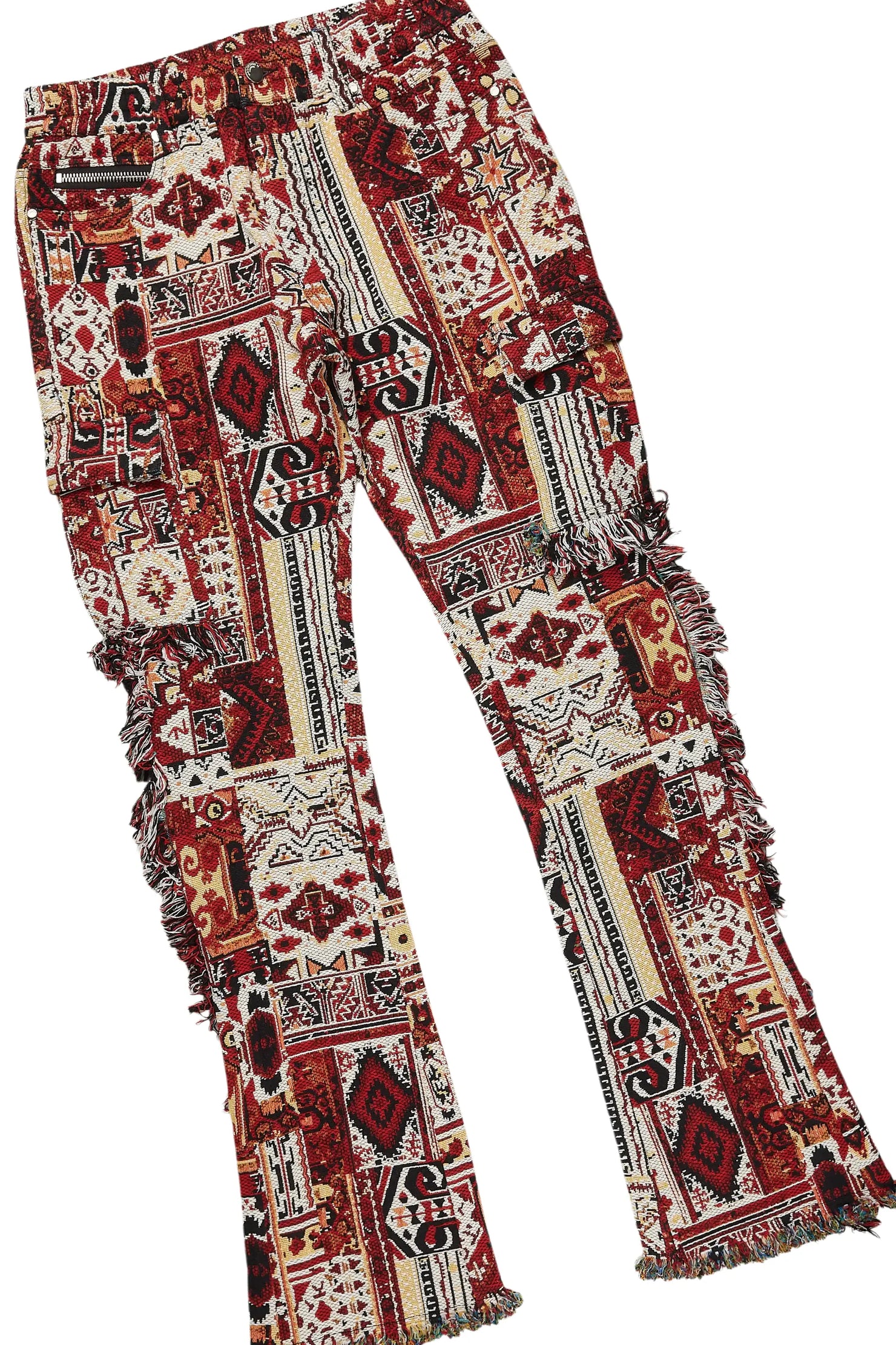 Raymond Red Mohair Hoodie & Ayami Tapestry Jean Bundle