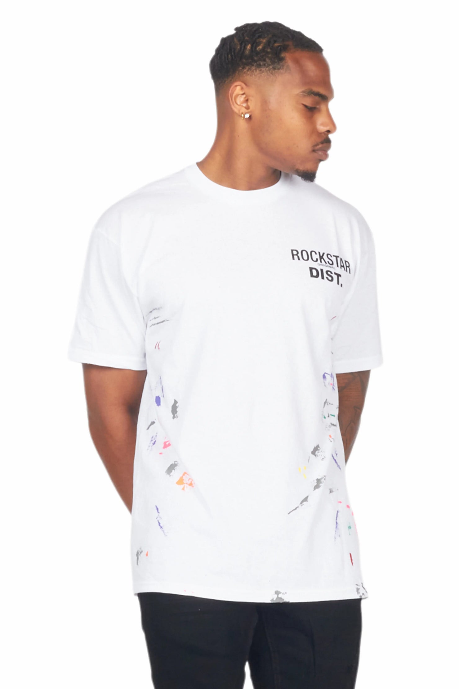 Xanto White Graphic T-Shirt