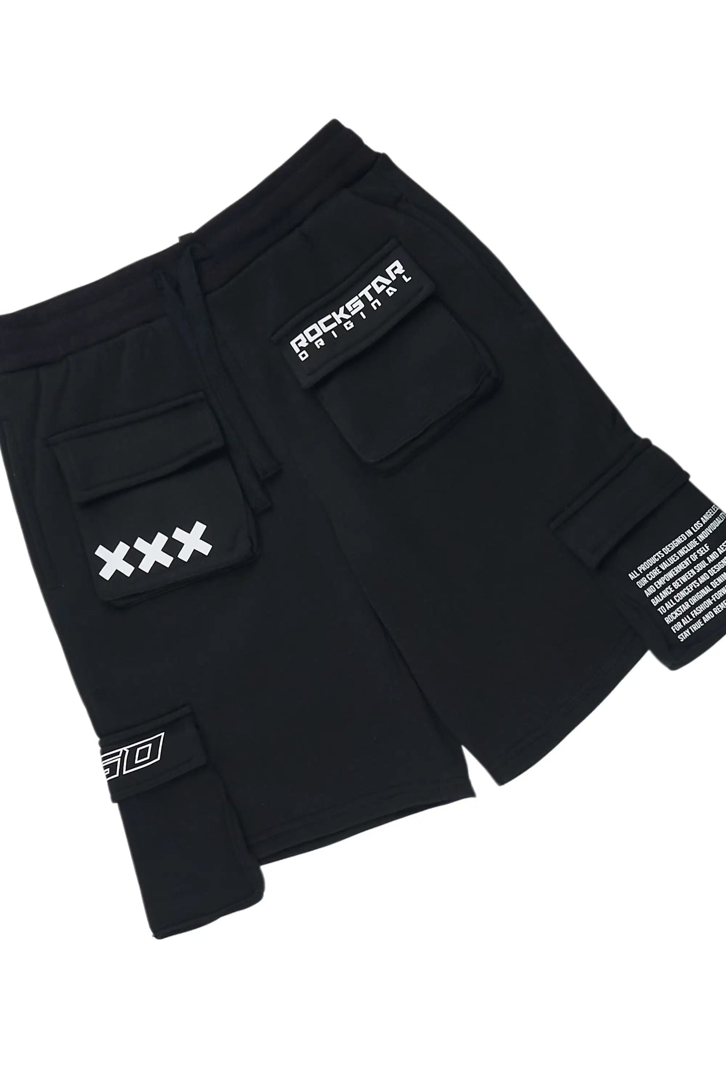 Girls Natanya Black Short Set