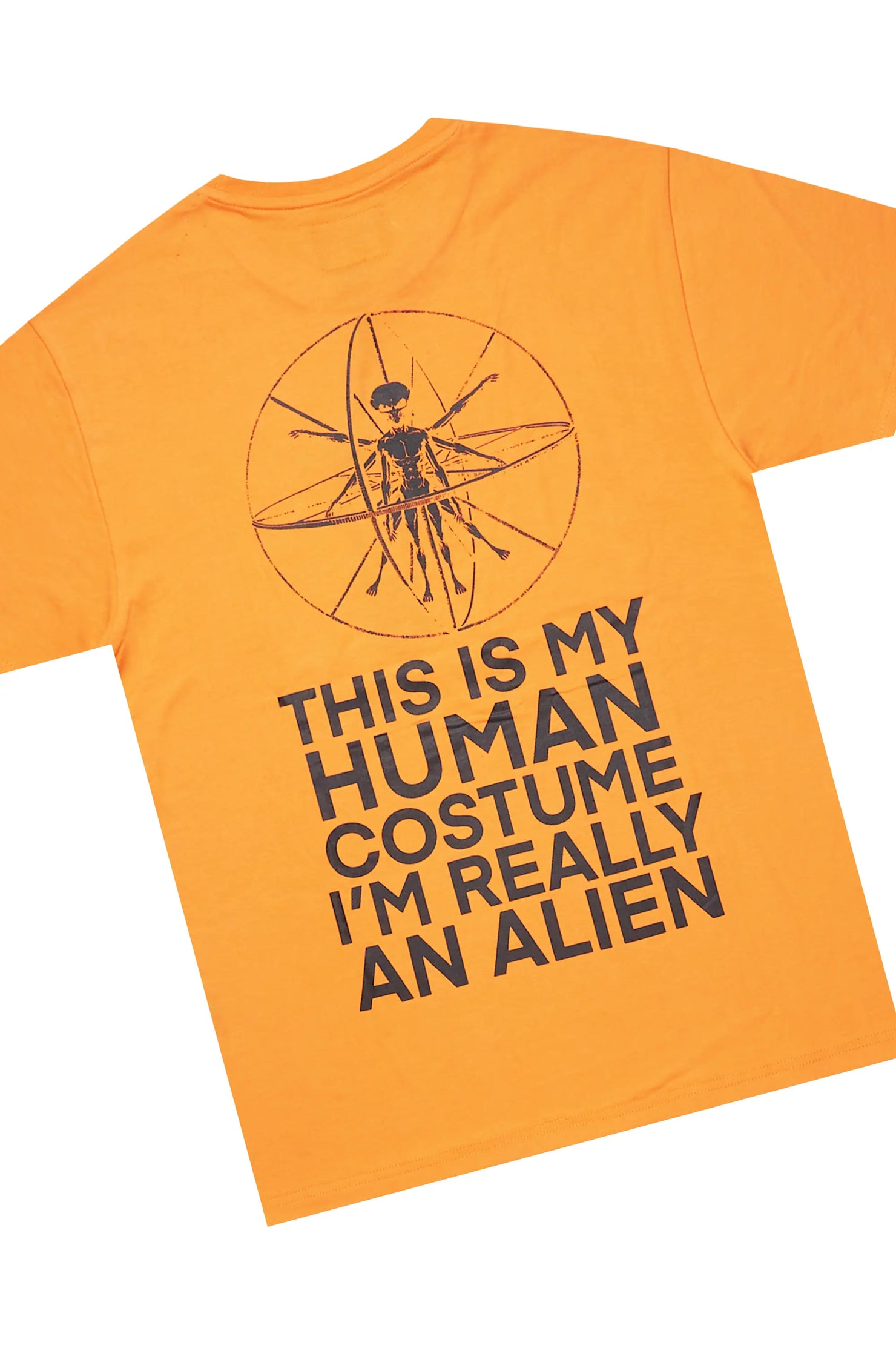 Yarden Orange T-Shirt/Short Set